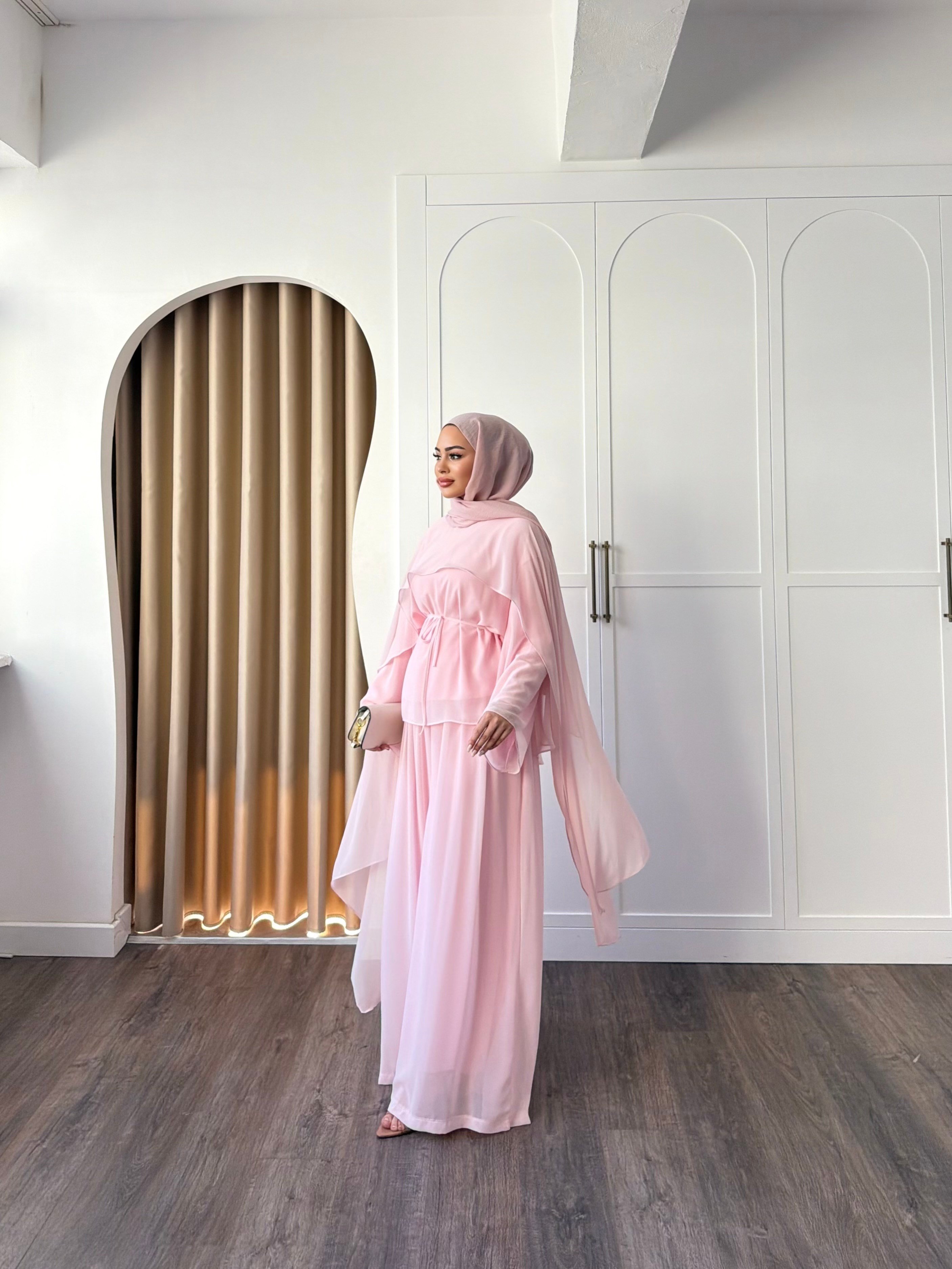 Erla Şifon Takım - Pembe