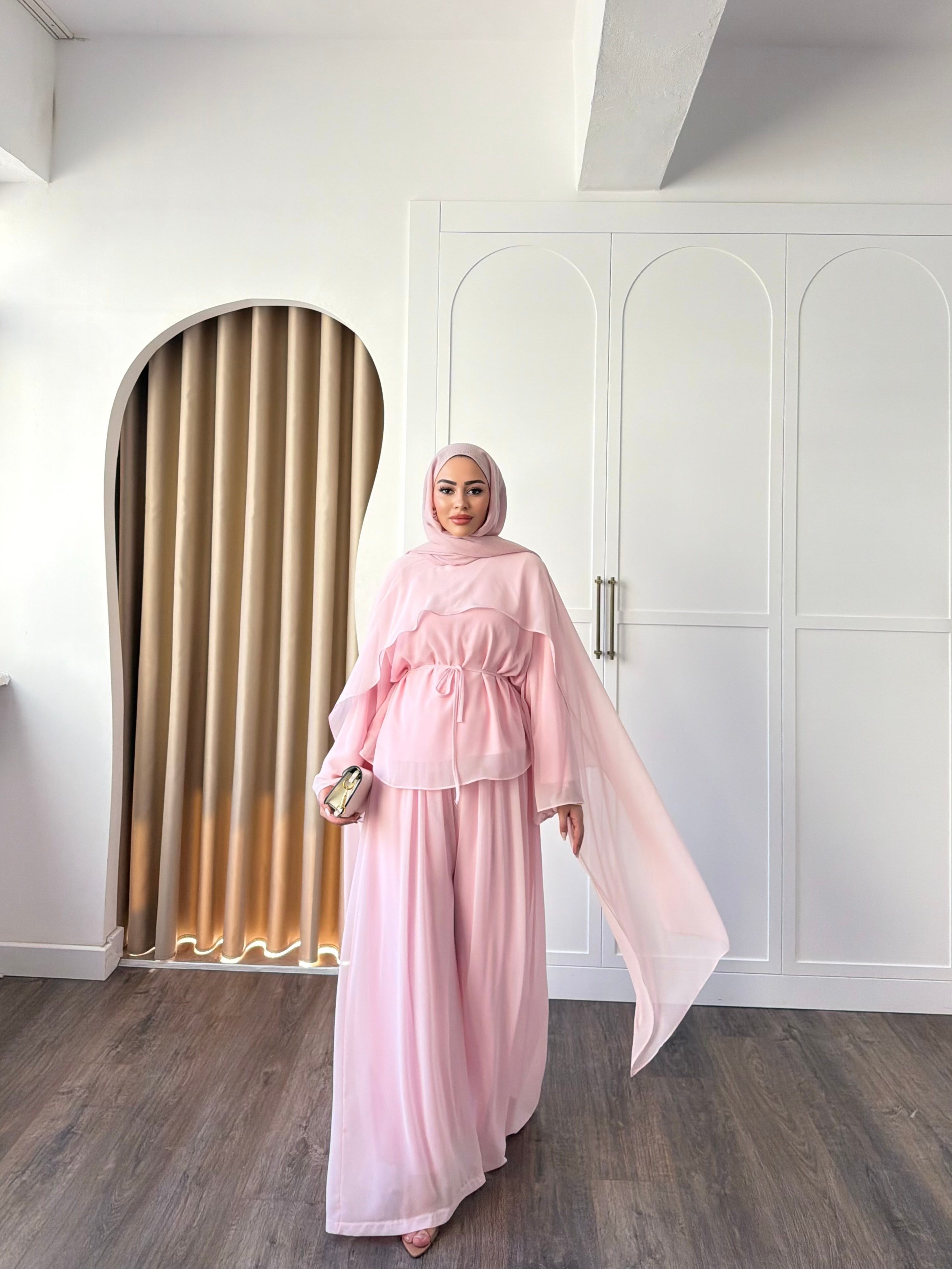 Erla Şifon Takım - Pembe