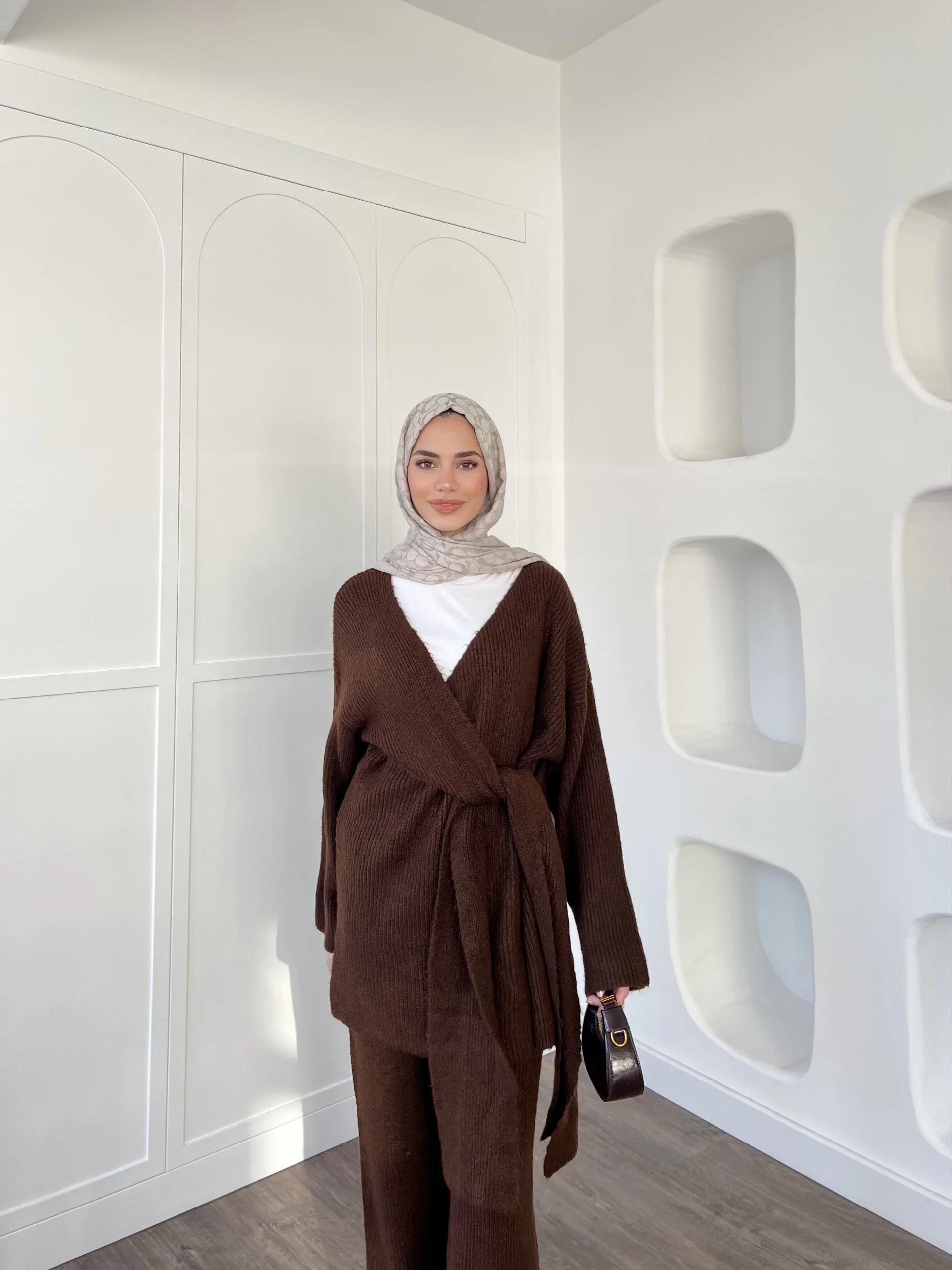 Esio Triko Takım - Kahve