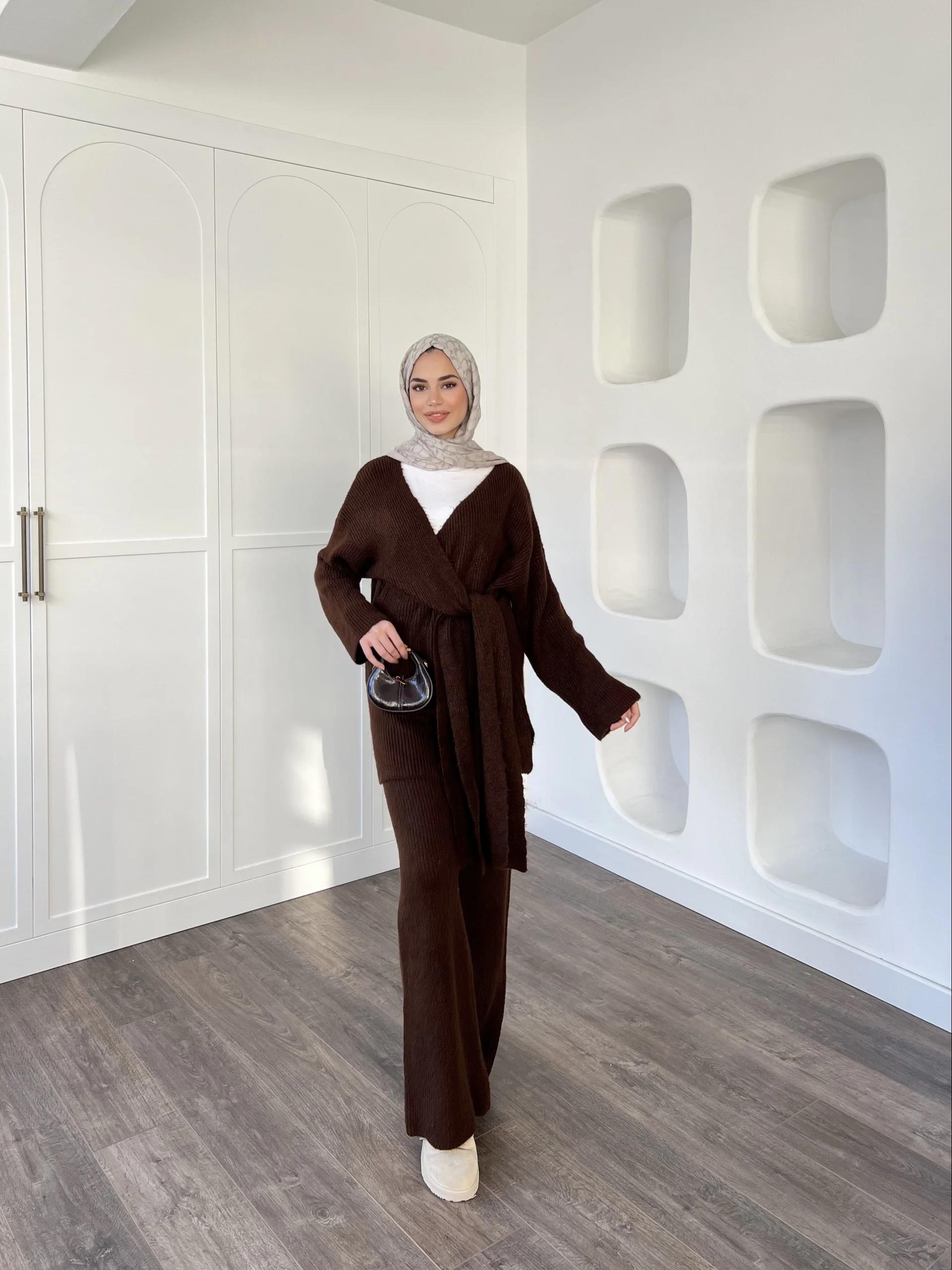 Esio Triko Takım - Kahve