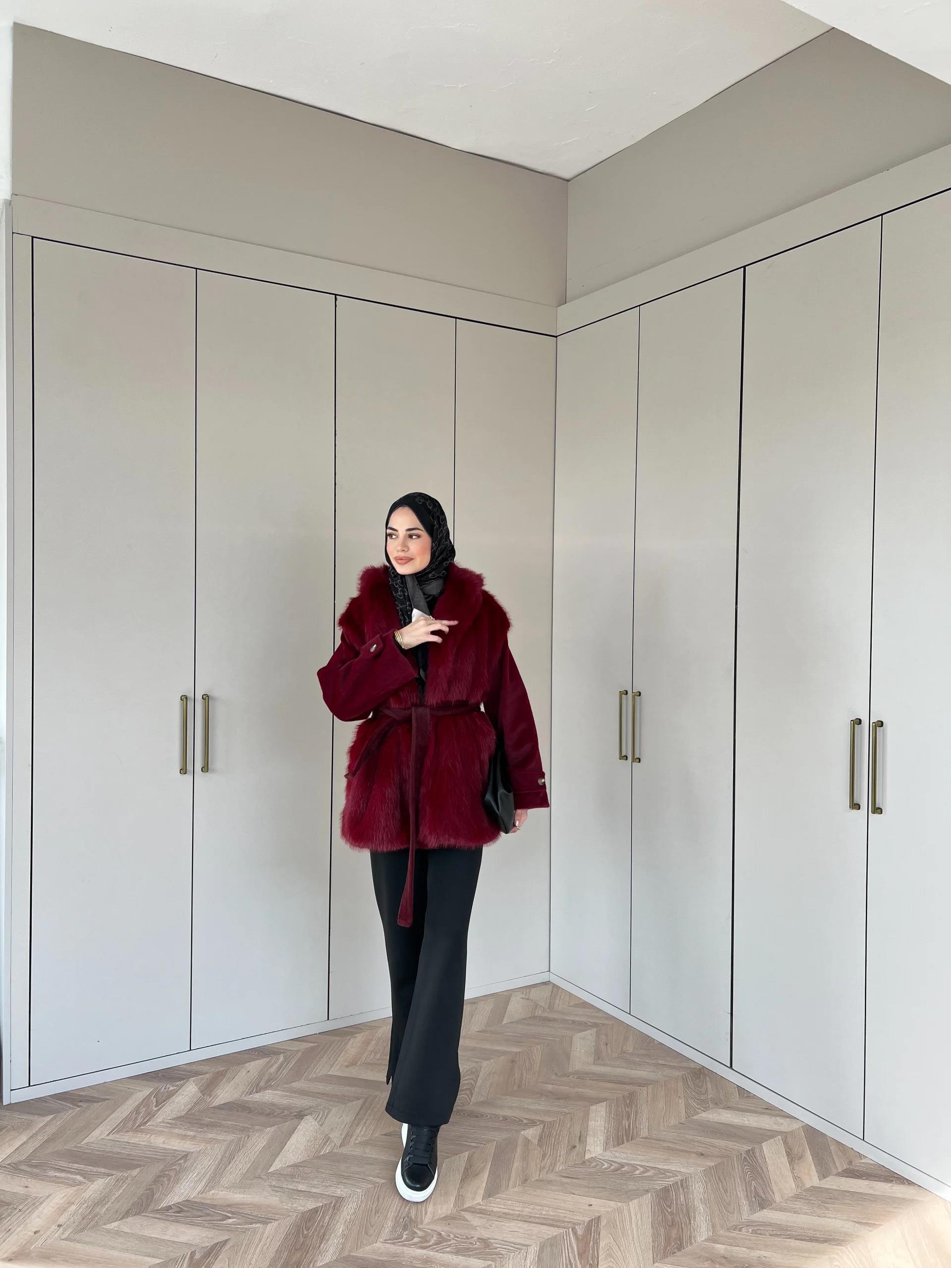 Esma Kürk Mont - Bordo