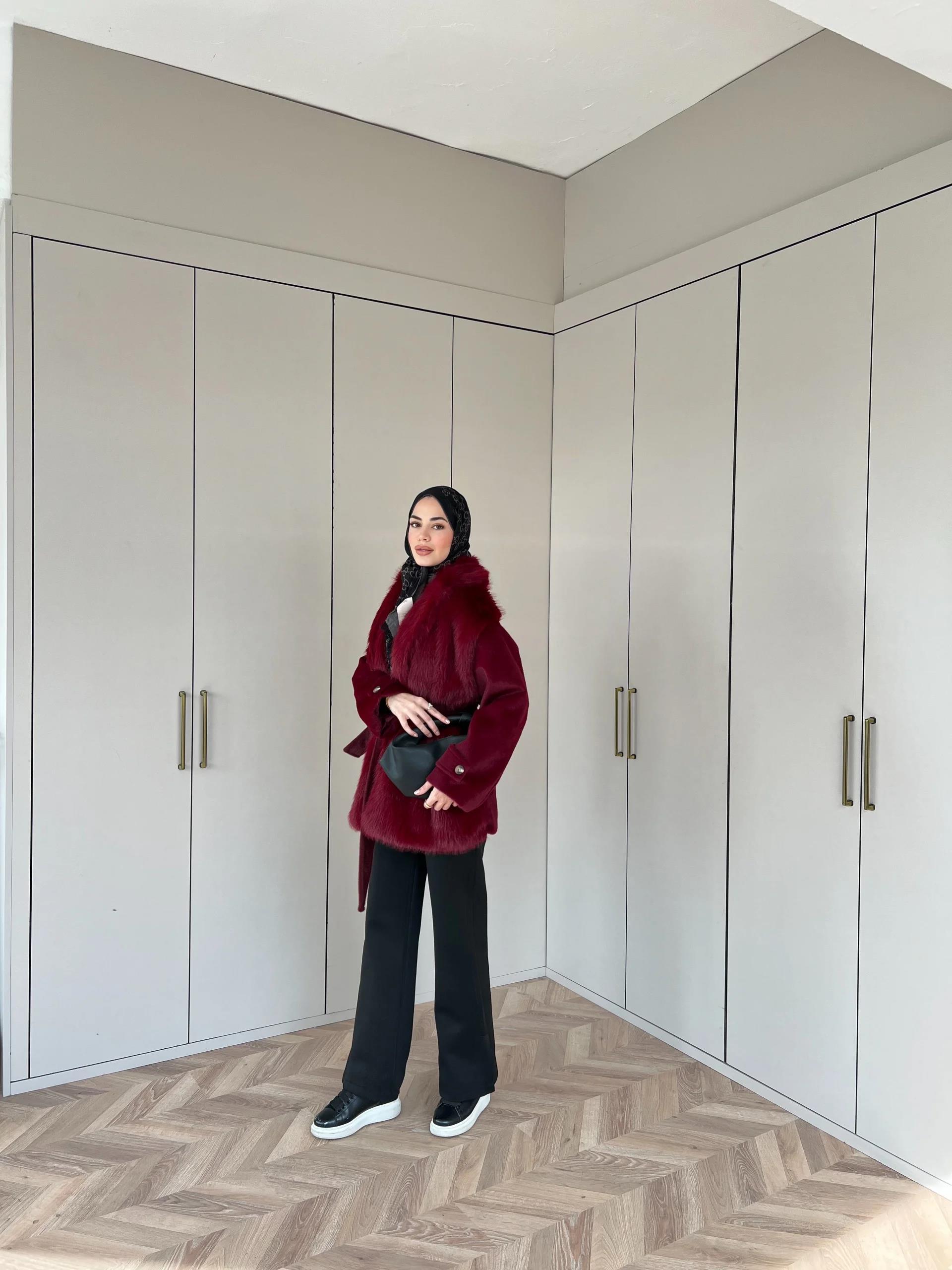 Esma Kürk Mont - Bordo