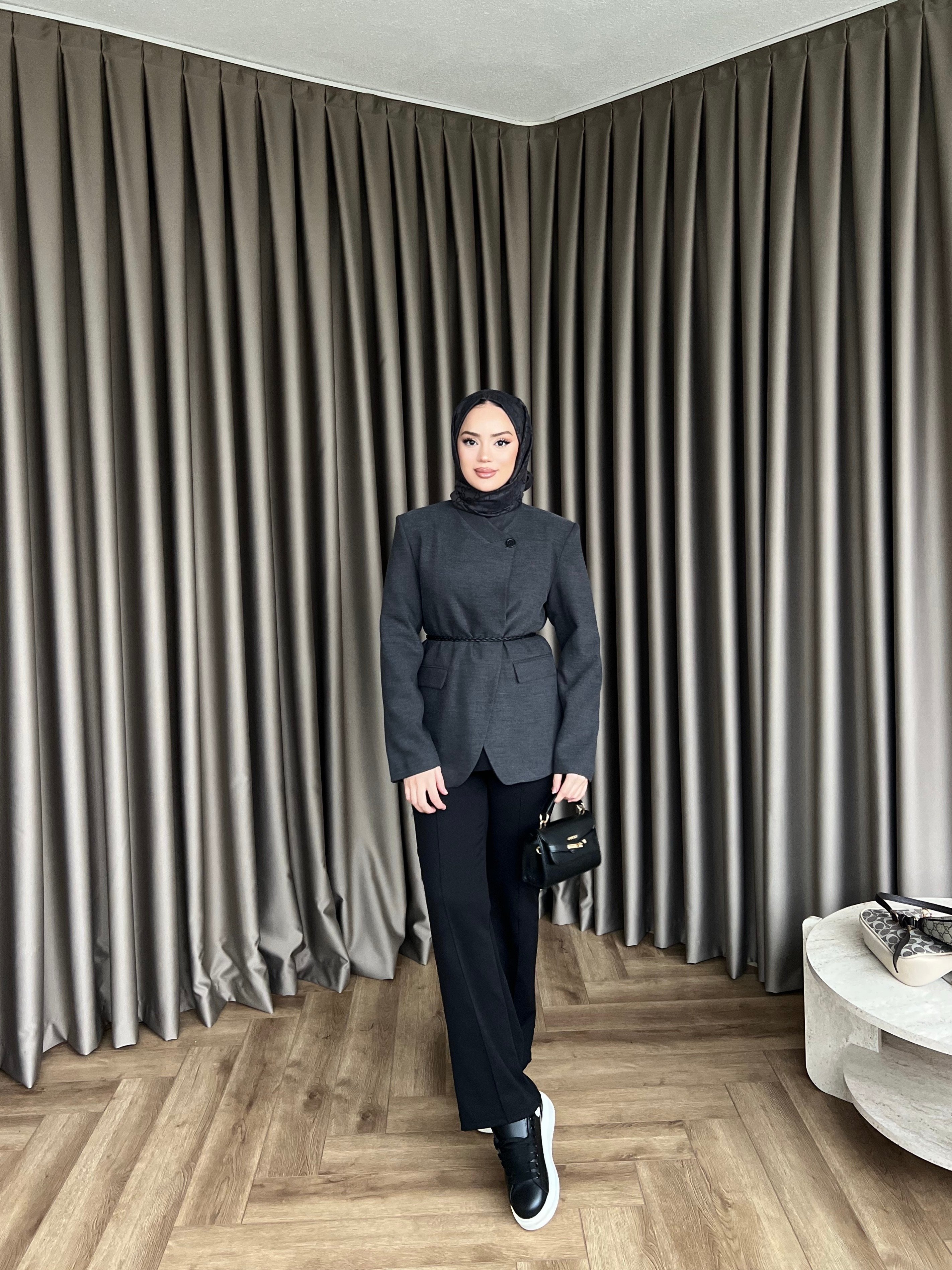 Esso Ceket - Antrasit 