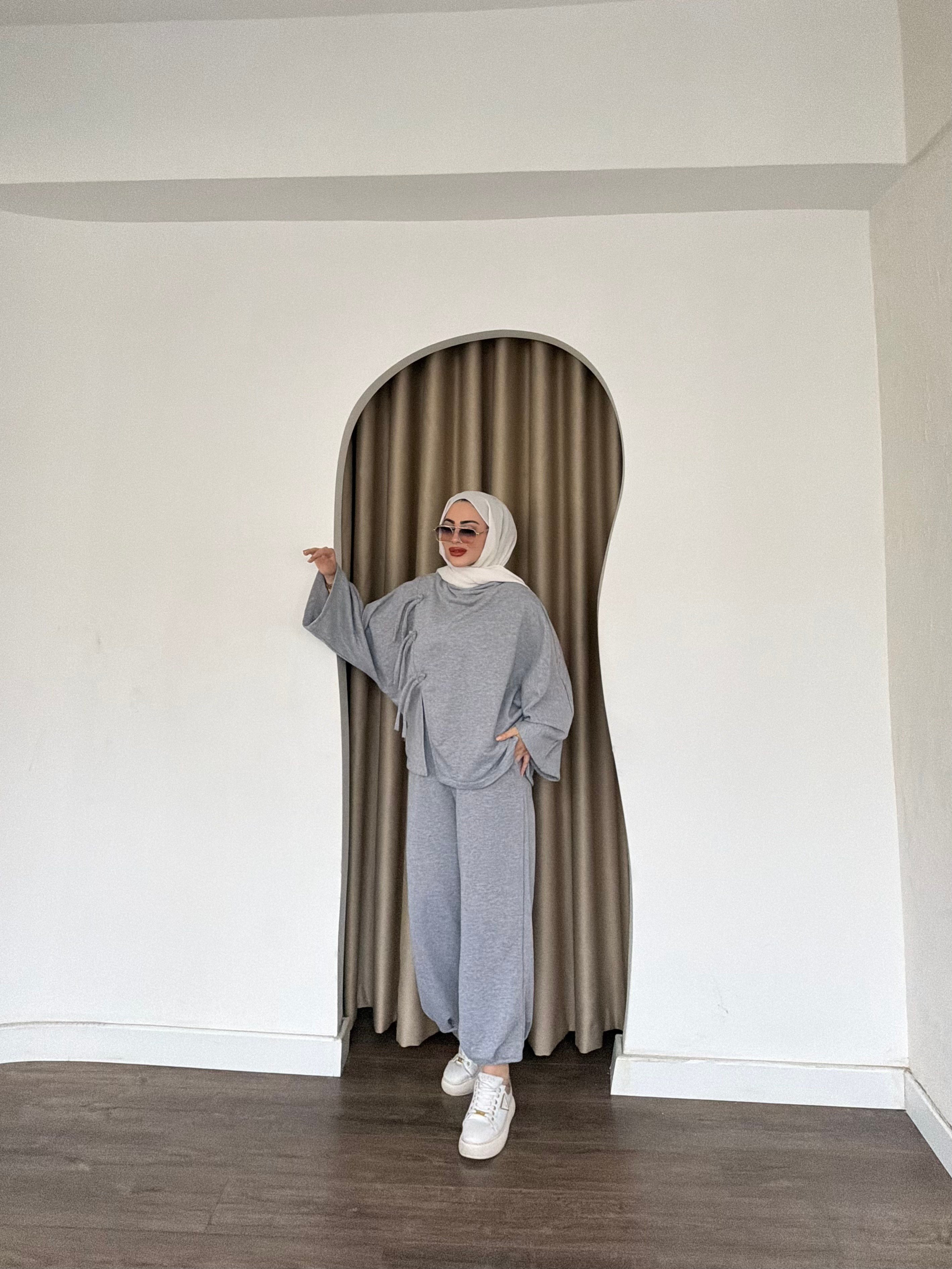 Eylül Eşofman Takım - Gri
