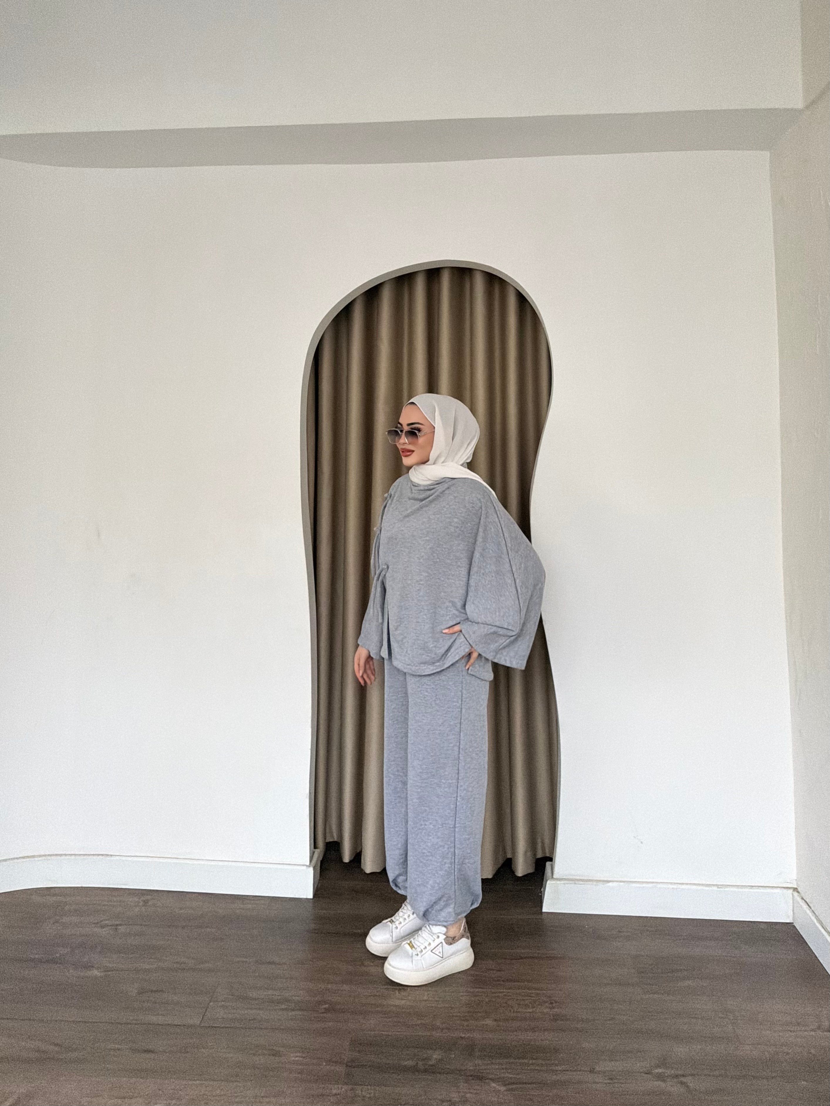 Eylül Eşofman Takım - Gri