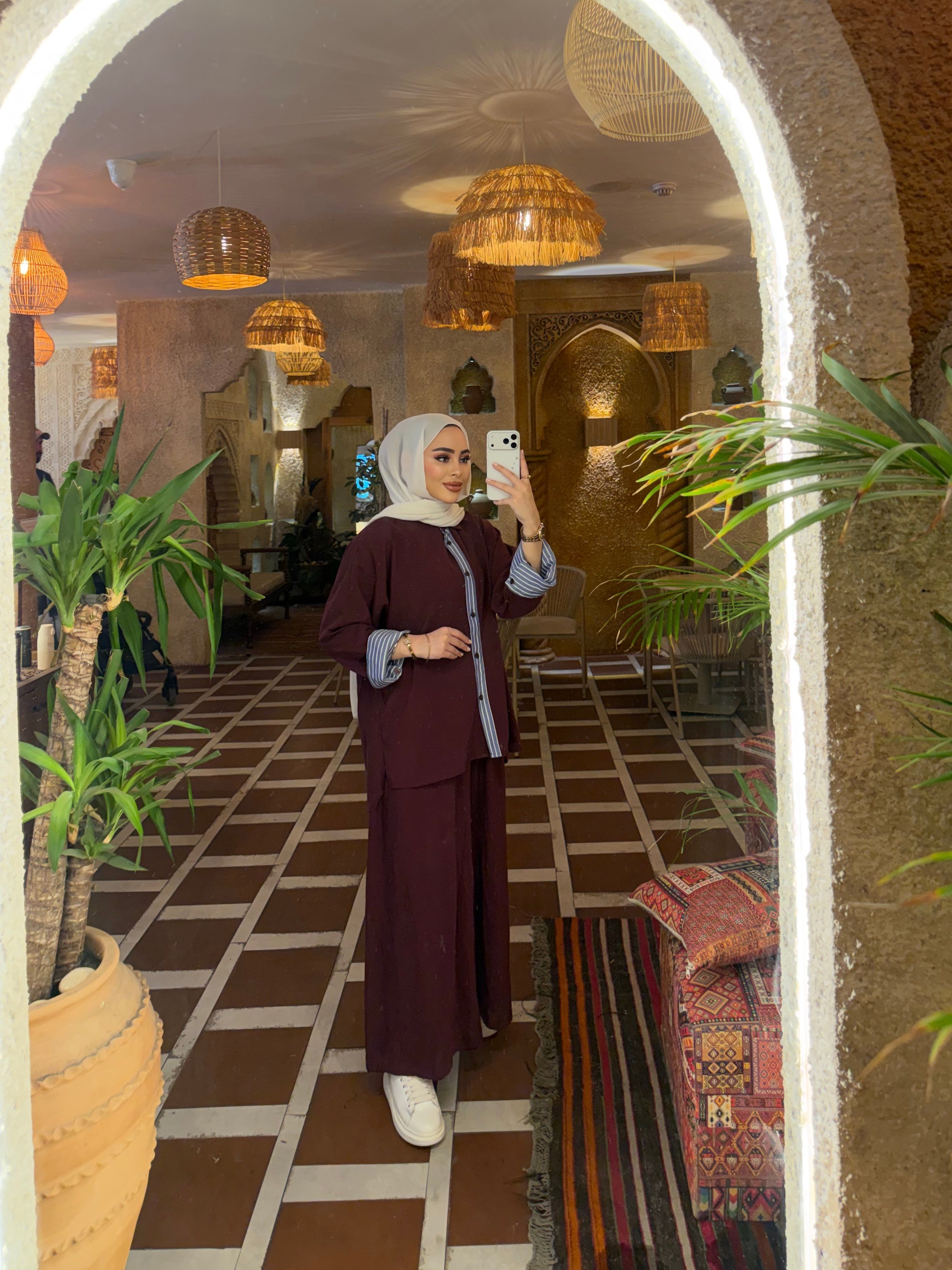 Gamas Modal Takım - Mürdüm