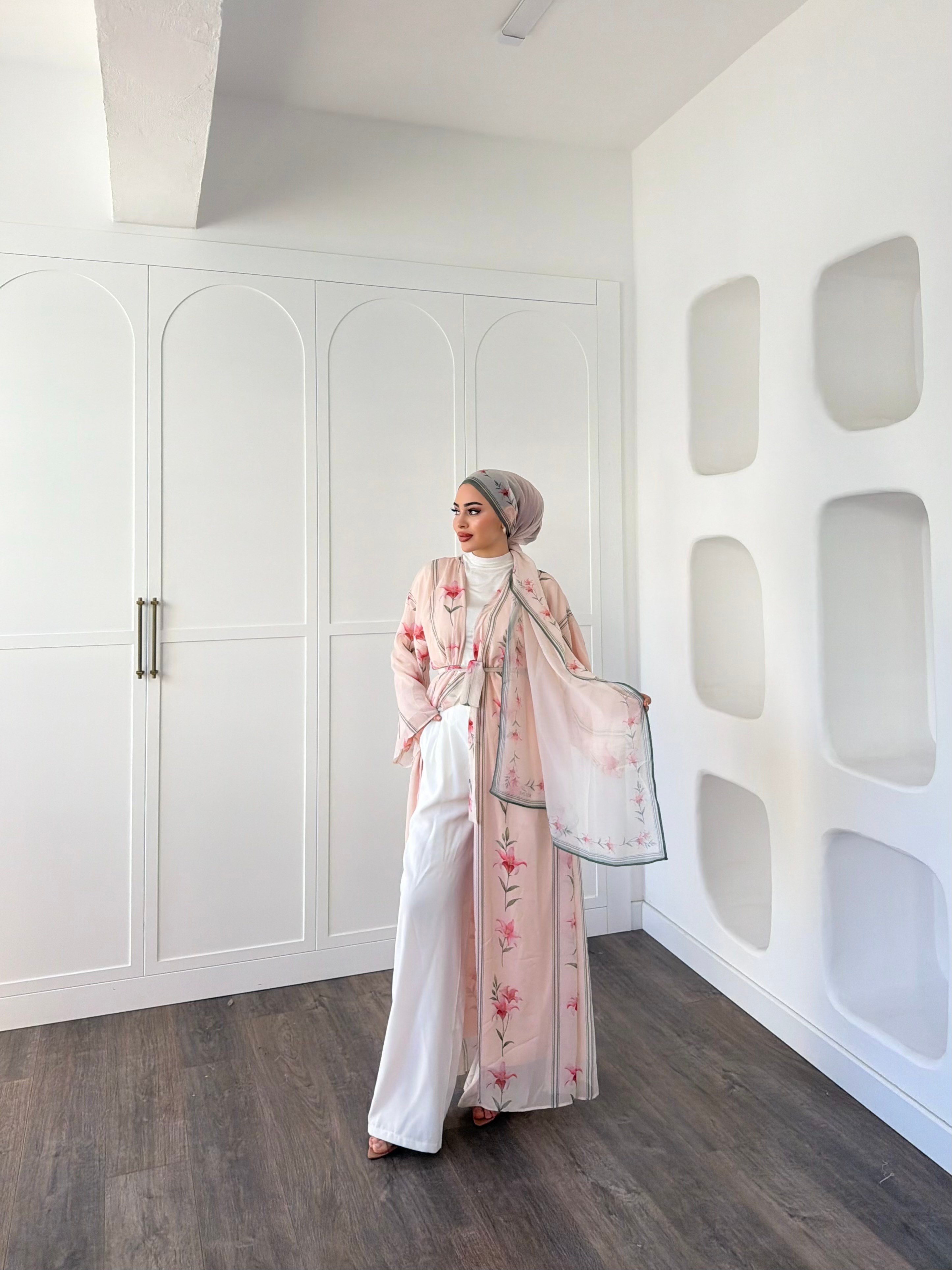 Geyyan Şal Hediyeli Abaya 