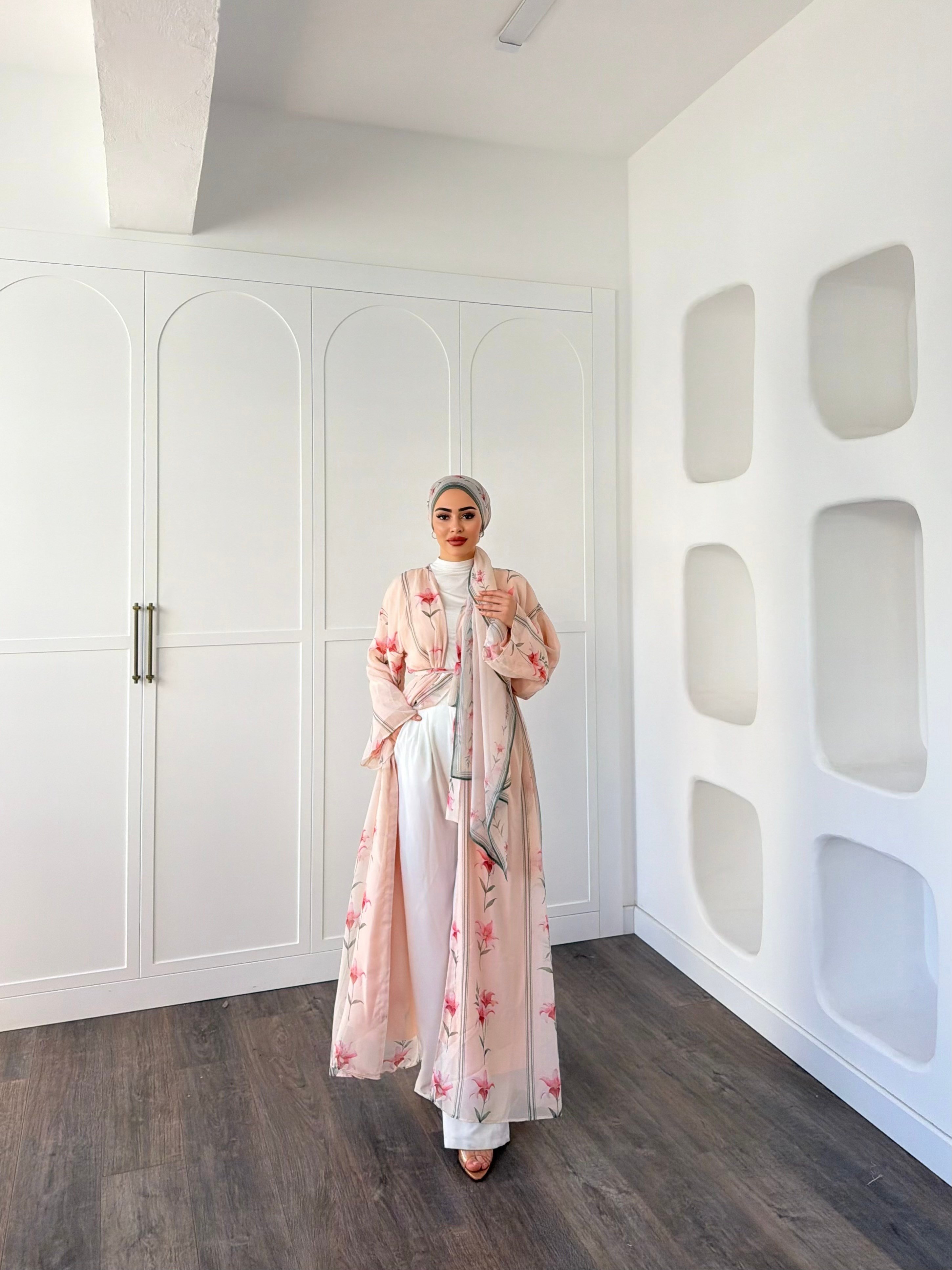 Geyyan Şal Hediyeli Abaya 