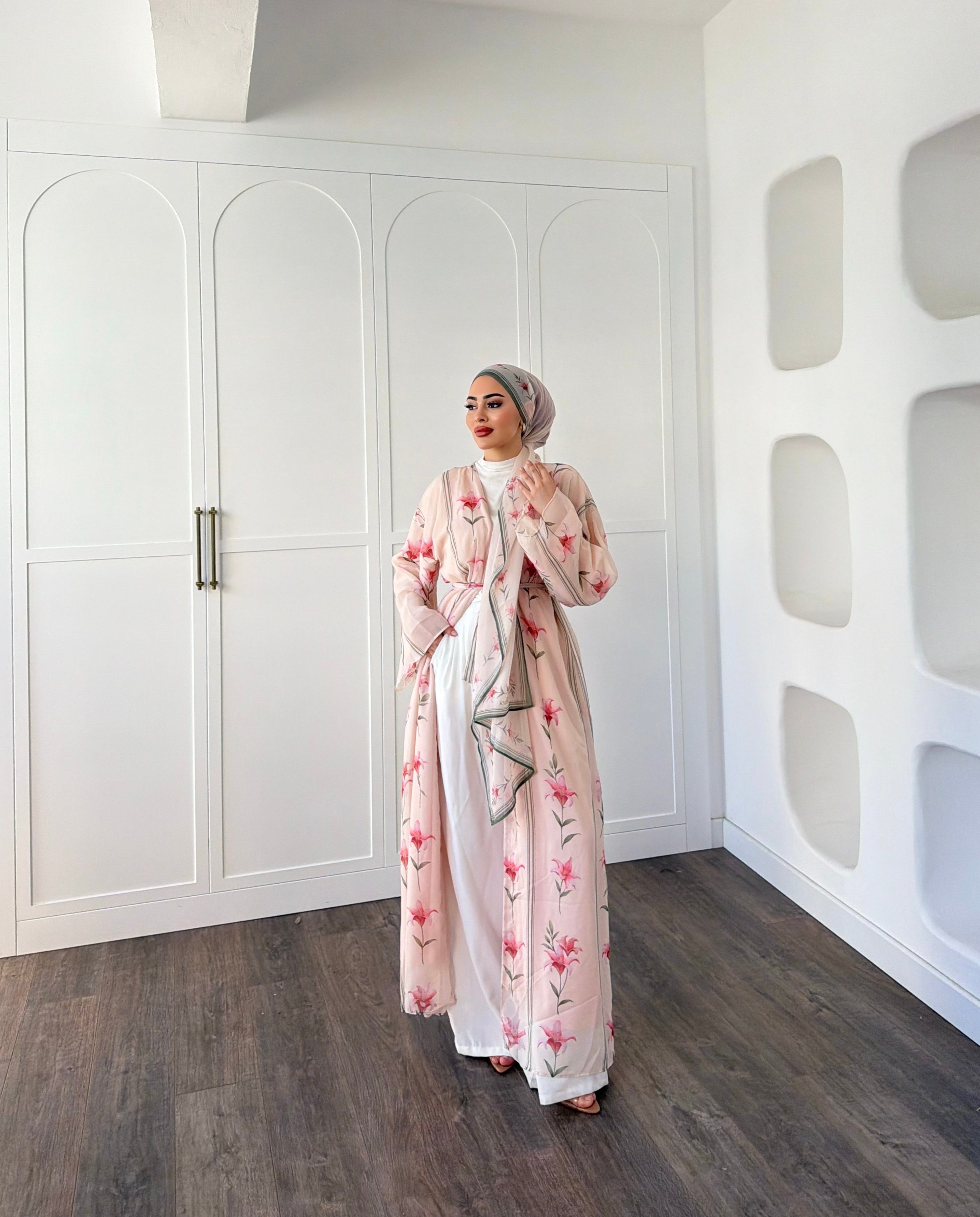 Geyyan Şal Hediyeli Abaya 