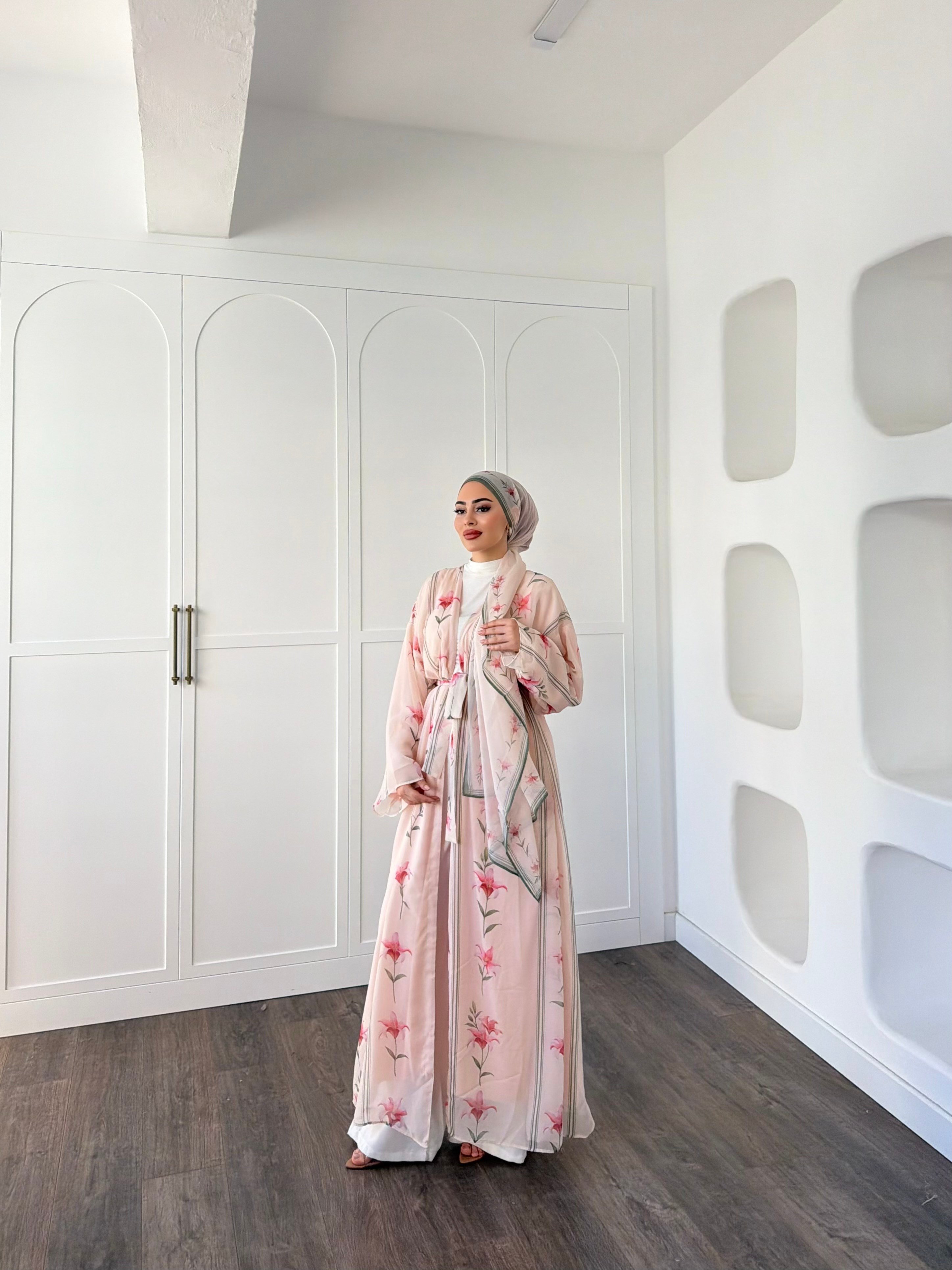 Geyyan Şal Hediyeli Abaya 