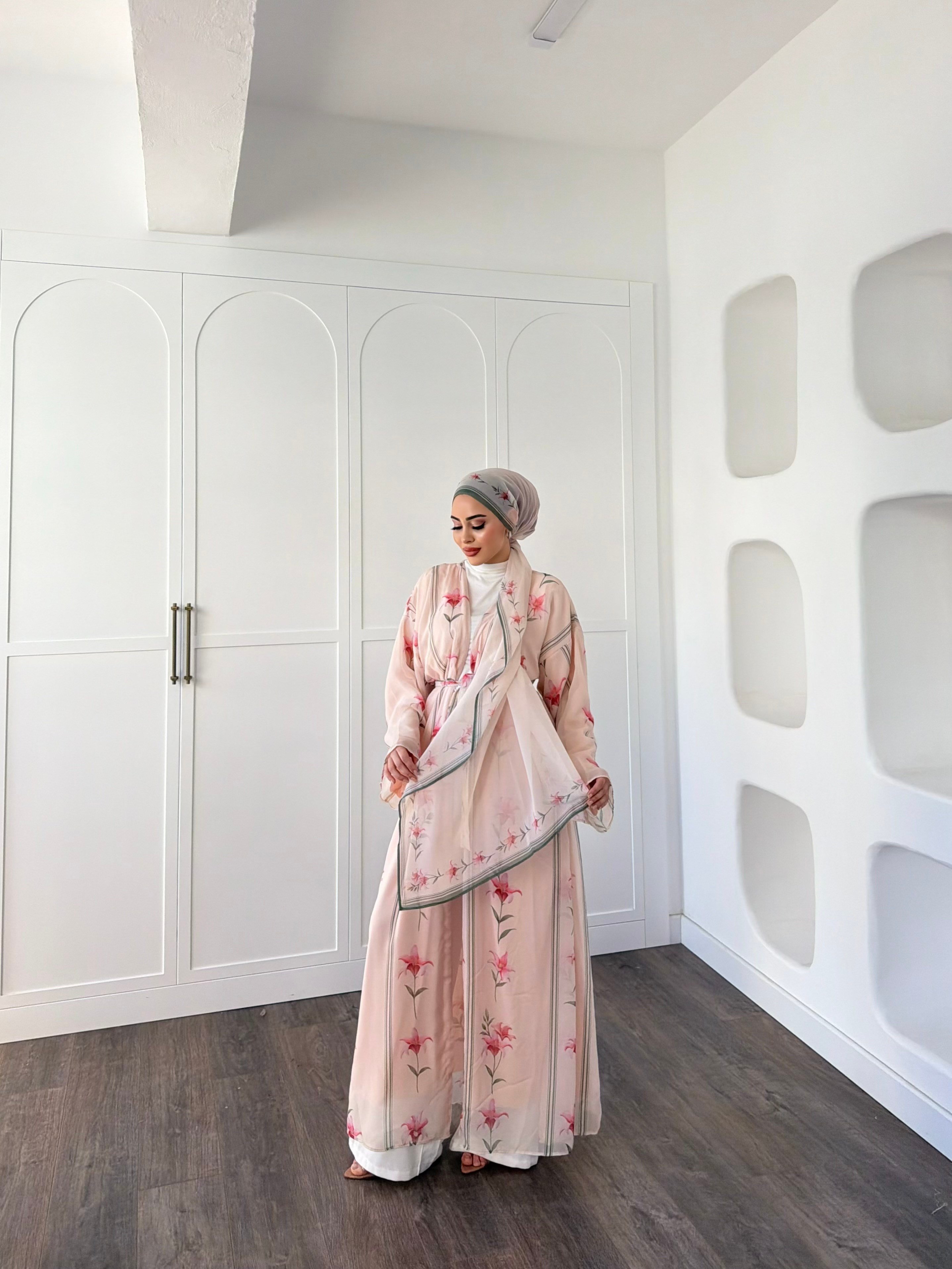 Geyyan Şal Hediyeli Abaya 