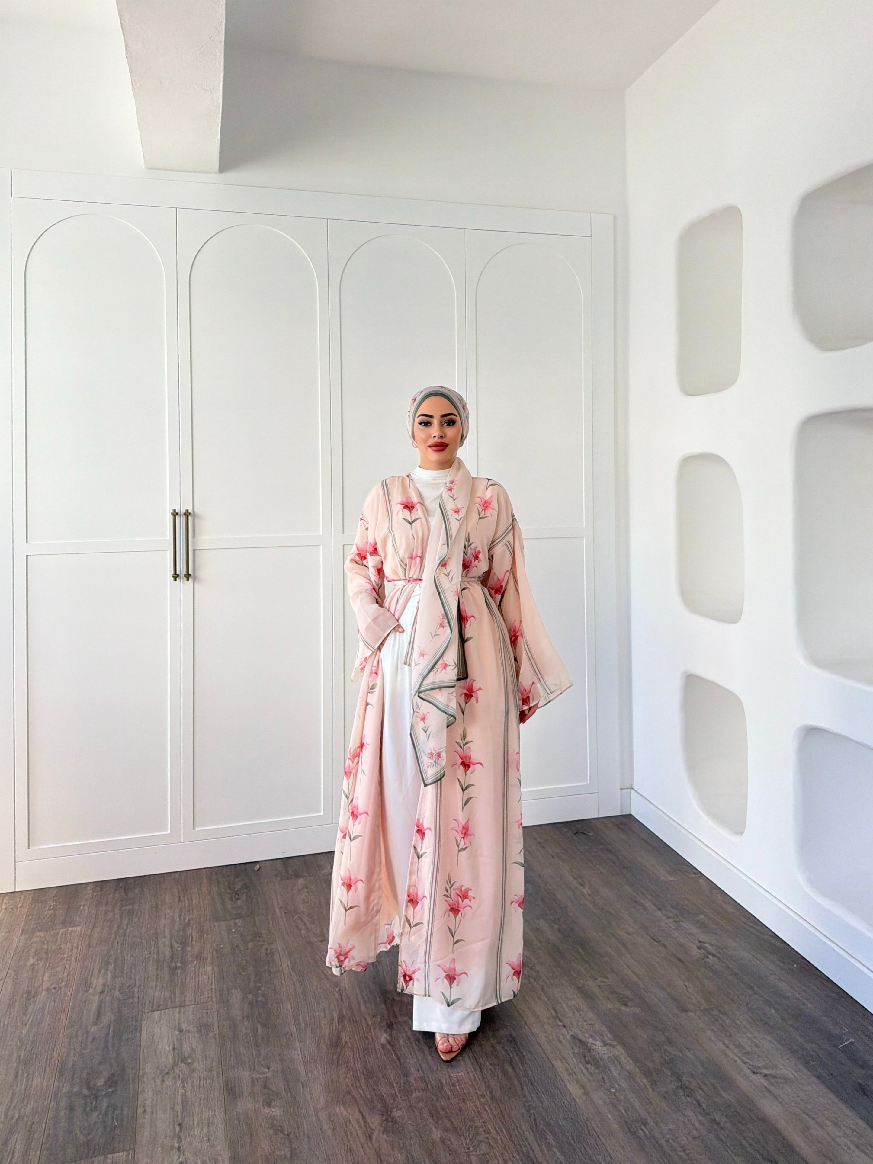 Geyyan Şal Hediyeli Abaya 