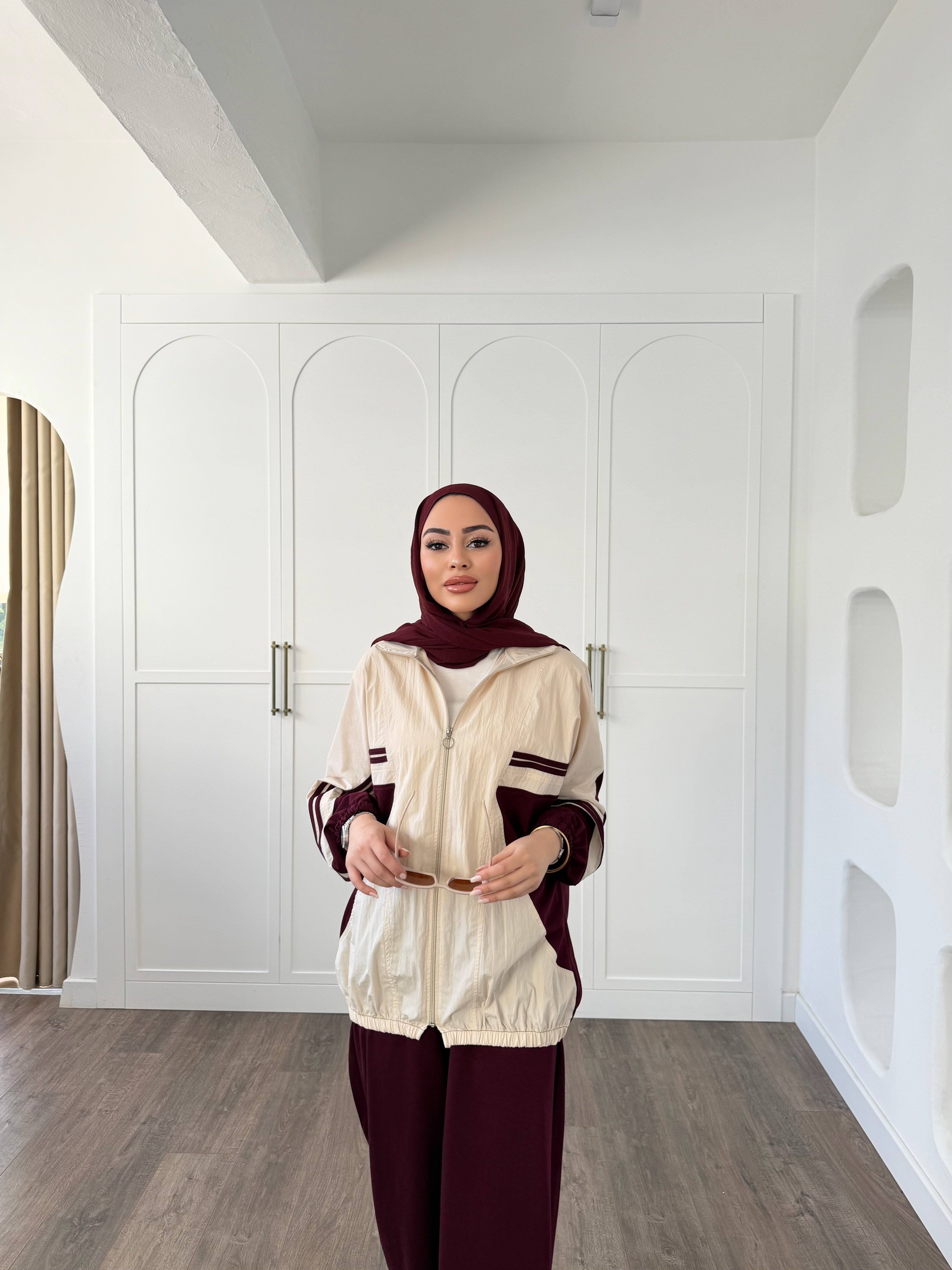 Gül Eşofman Takım - Bordo