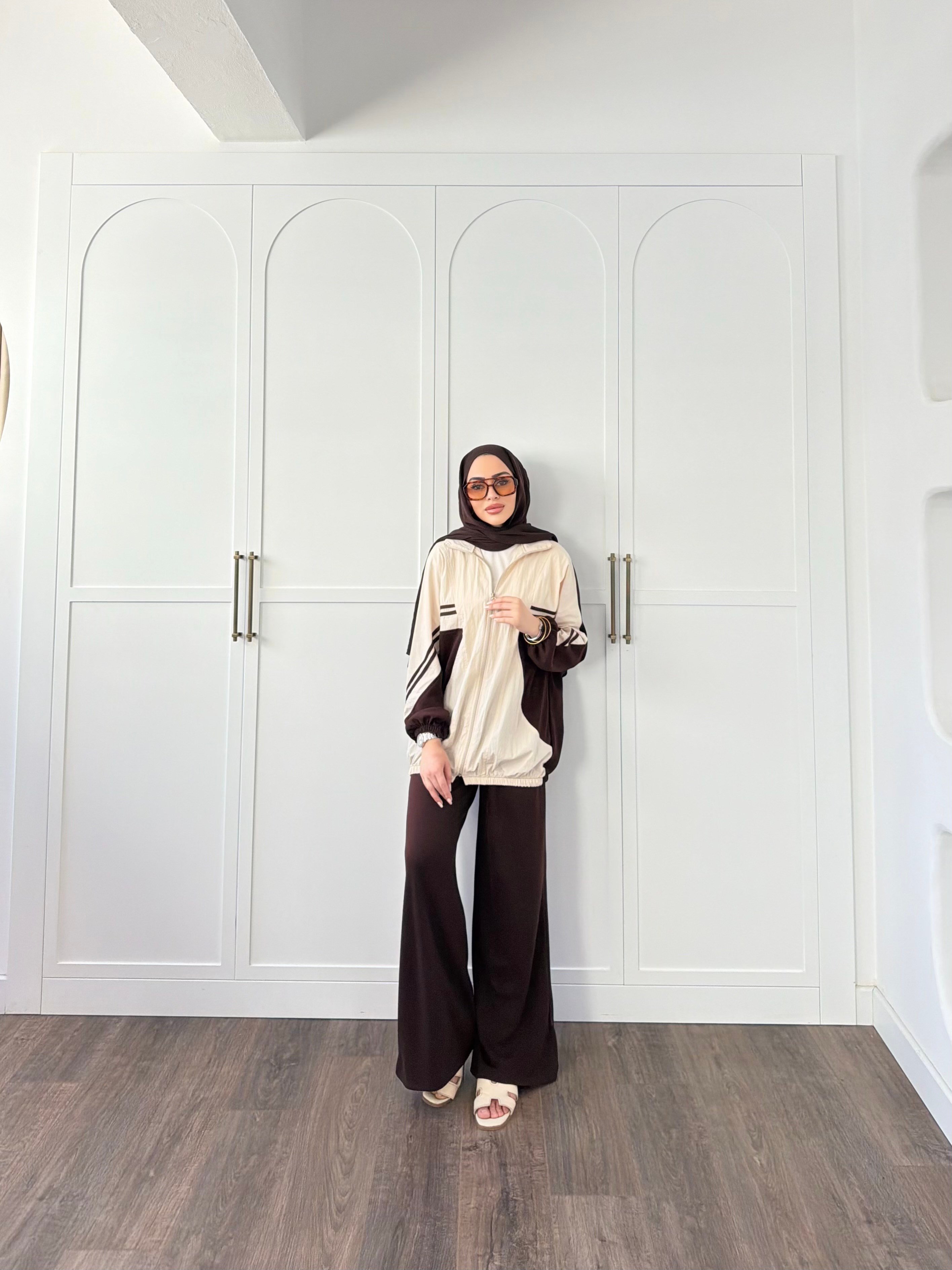 Gül Eşofman Takım - Kahve