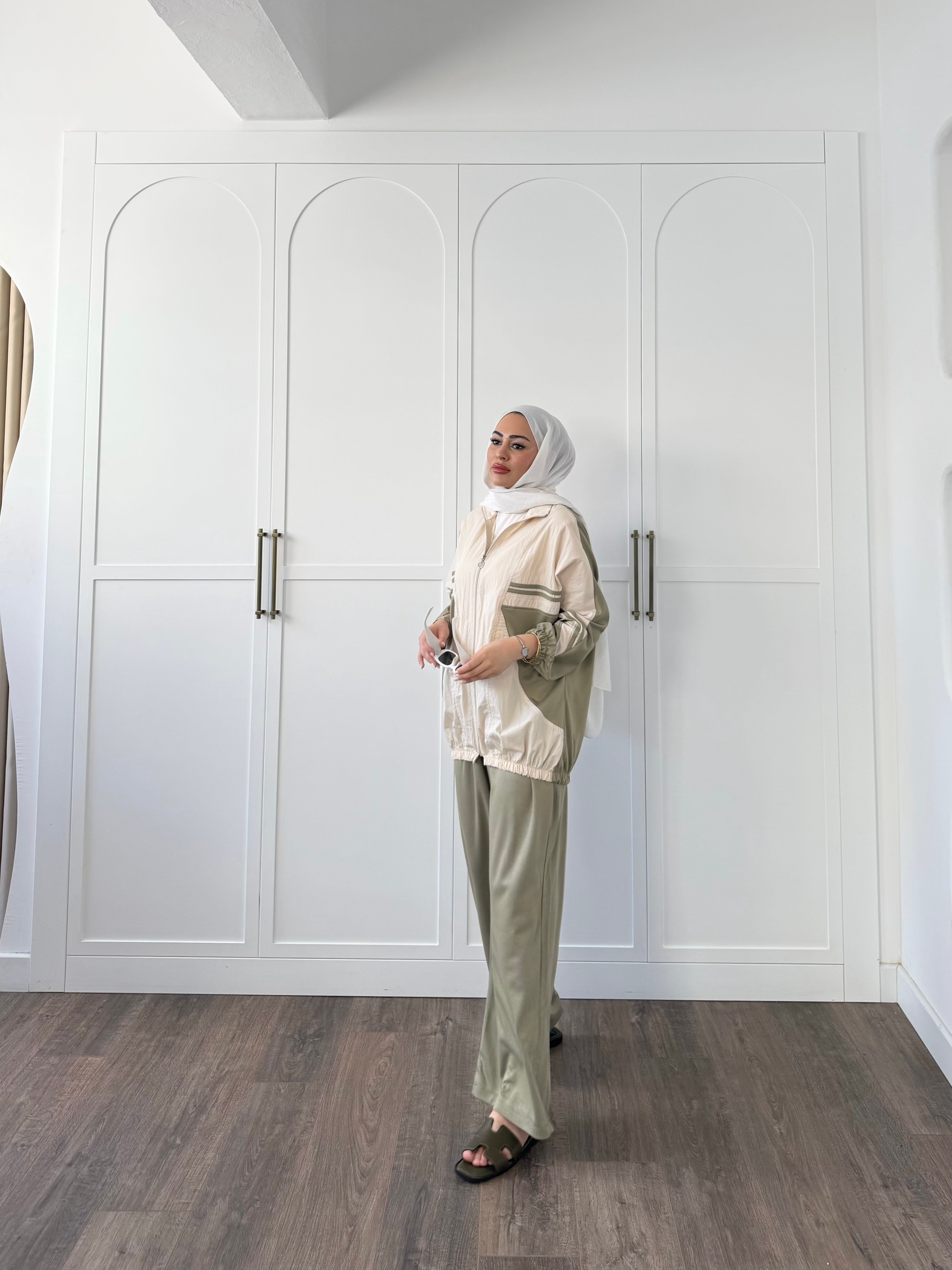 Gül Eşofman Takım - Yeşil