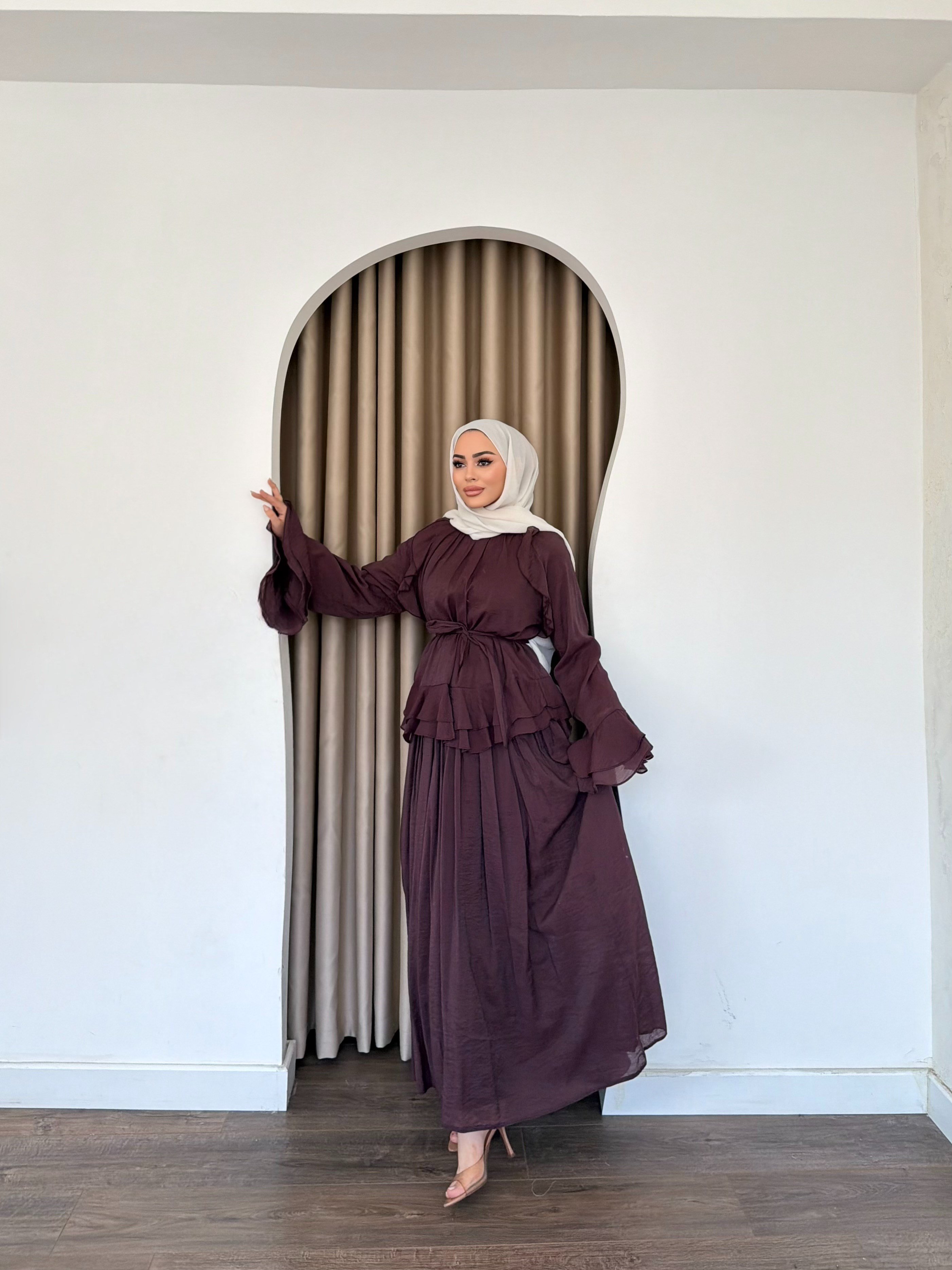 Helen Etekli Takım - Mürdüm