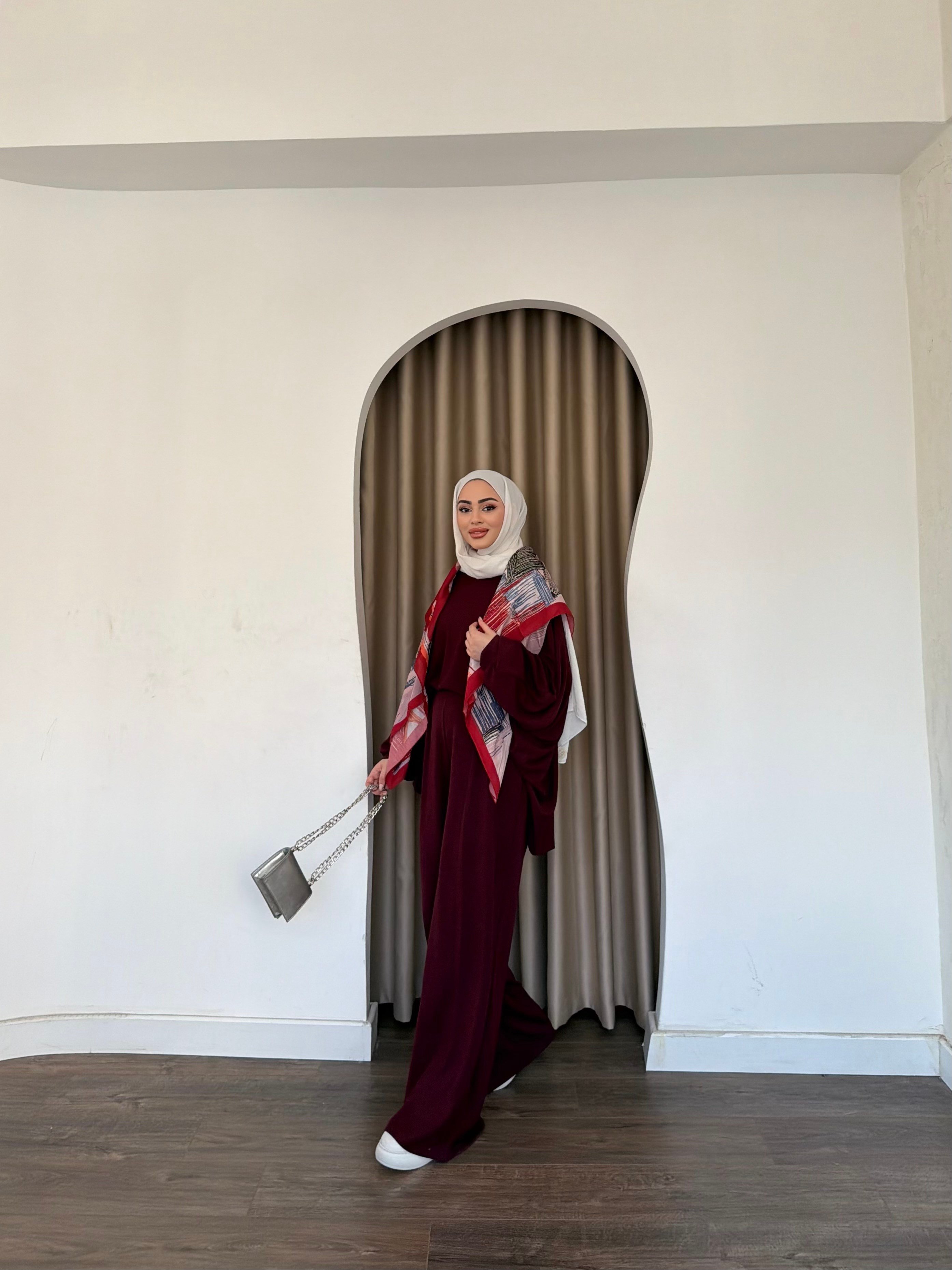 Hila Oysh Takım - Bordo