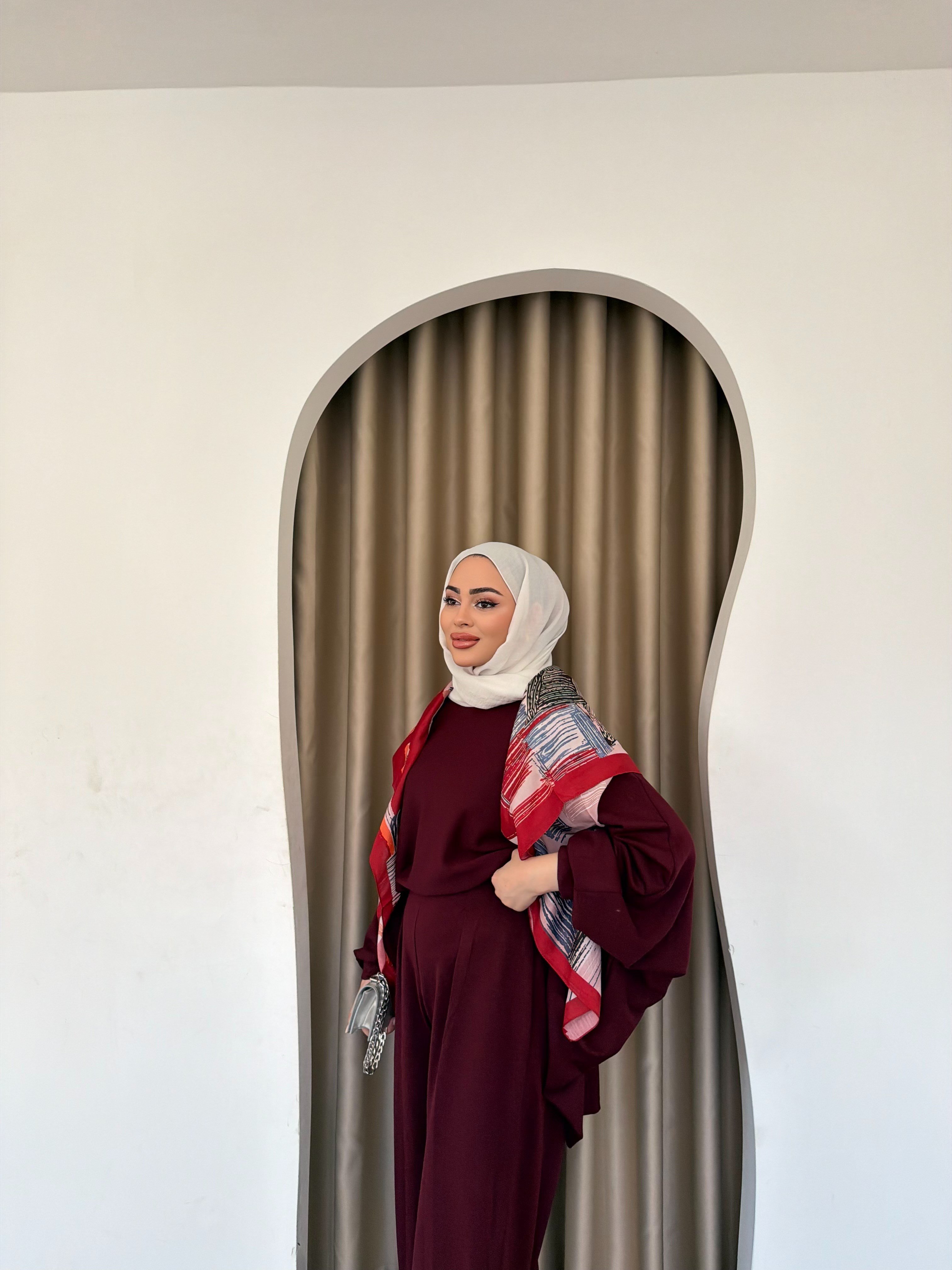 Hila Oysh Takım - Bordo
