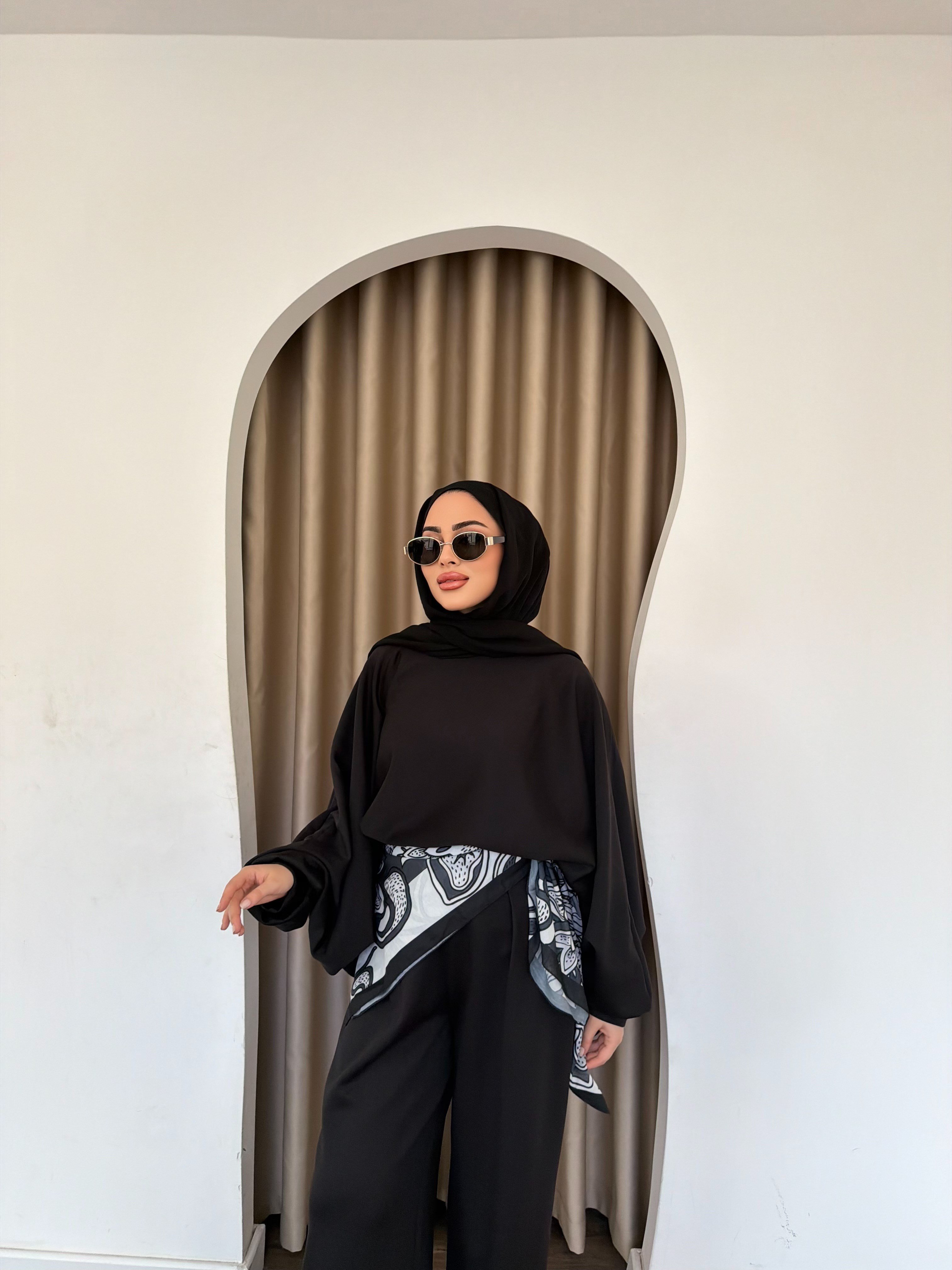Hila Oysh Takım - Siyah