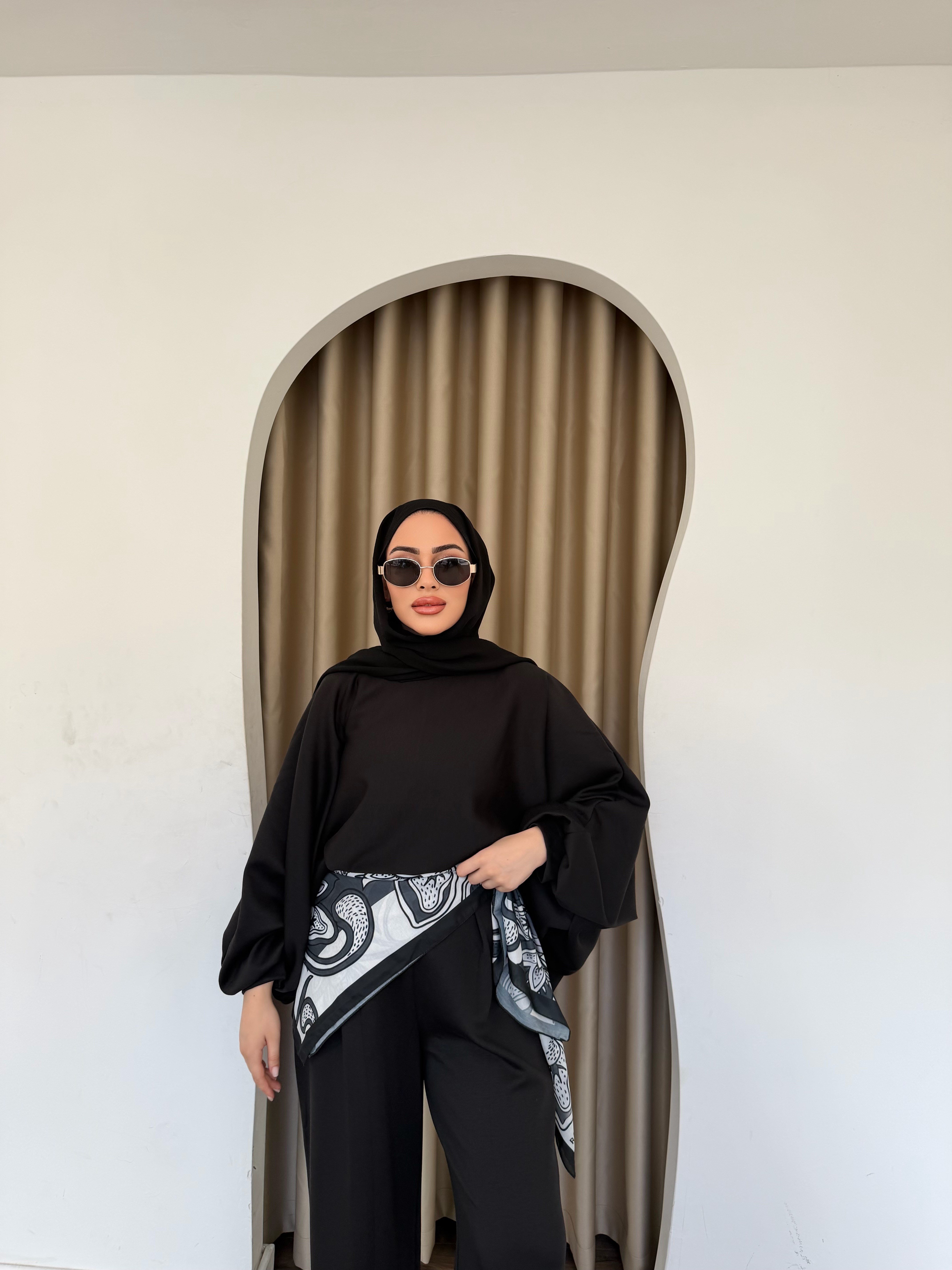 Hila Oysh Takım - Siyah
