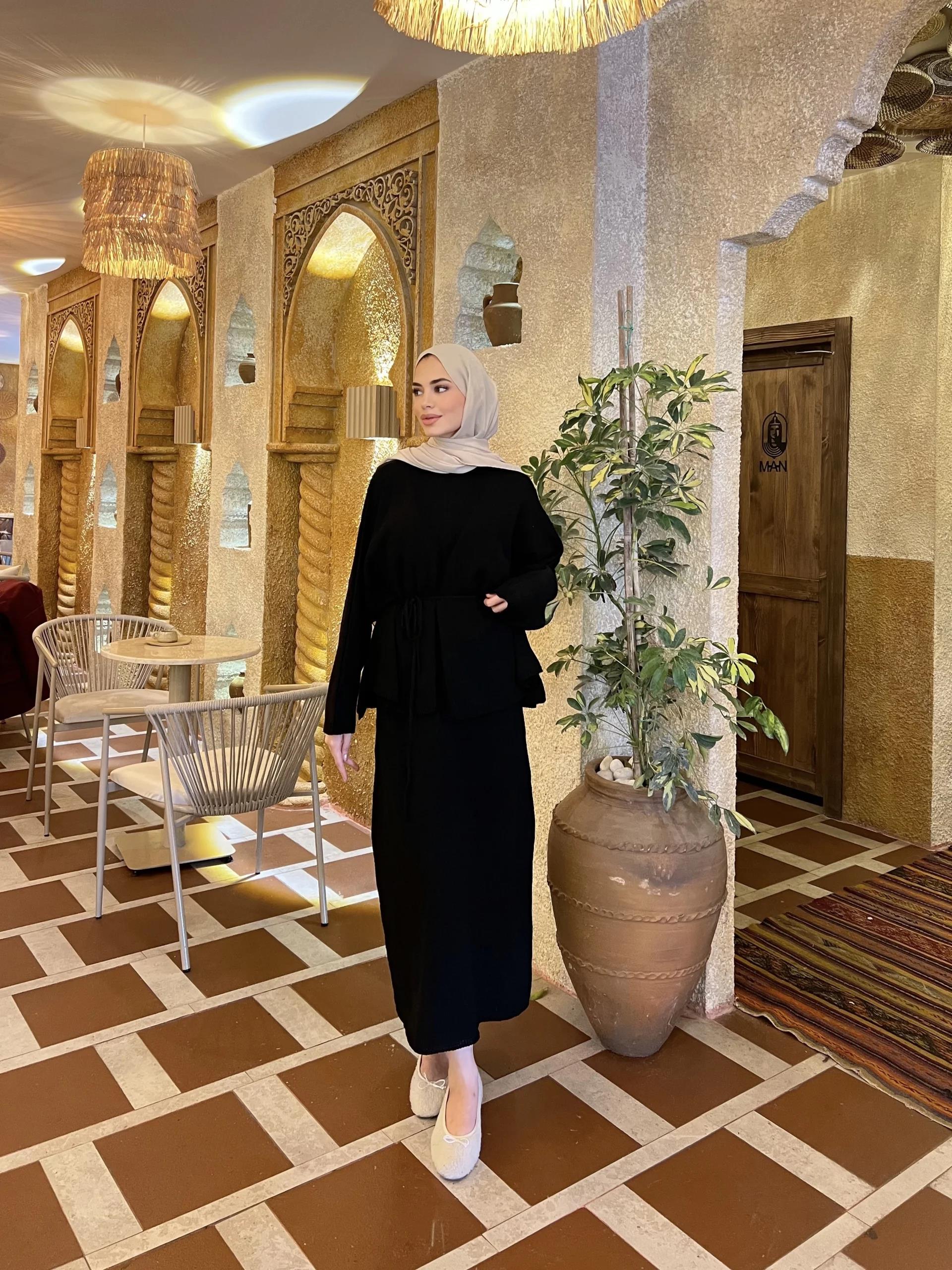 Hırkalı Elbise - Siyah (ÖN SİPARİŞ)