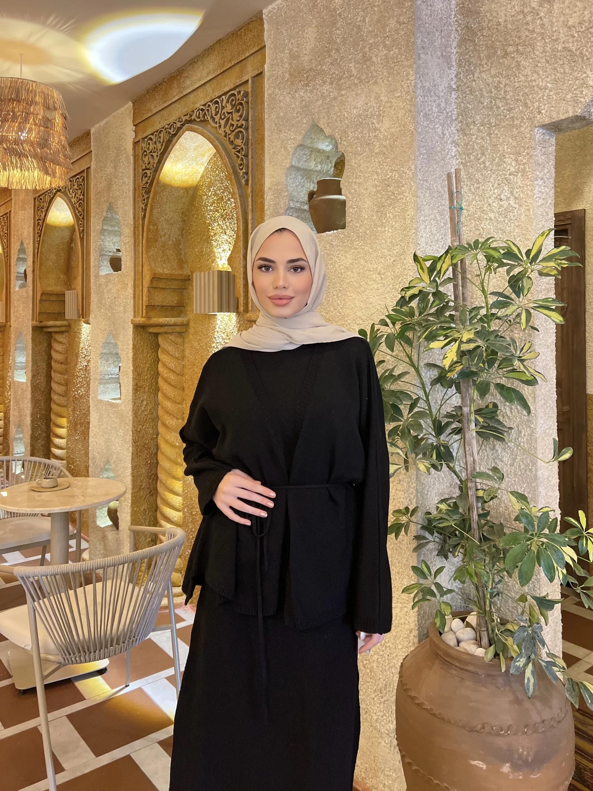 Hırkalı Elbise - Siyah (ÖN SİPARİŞ)