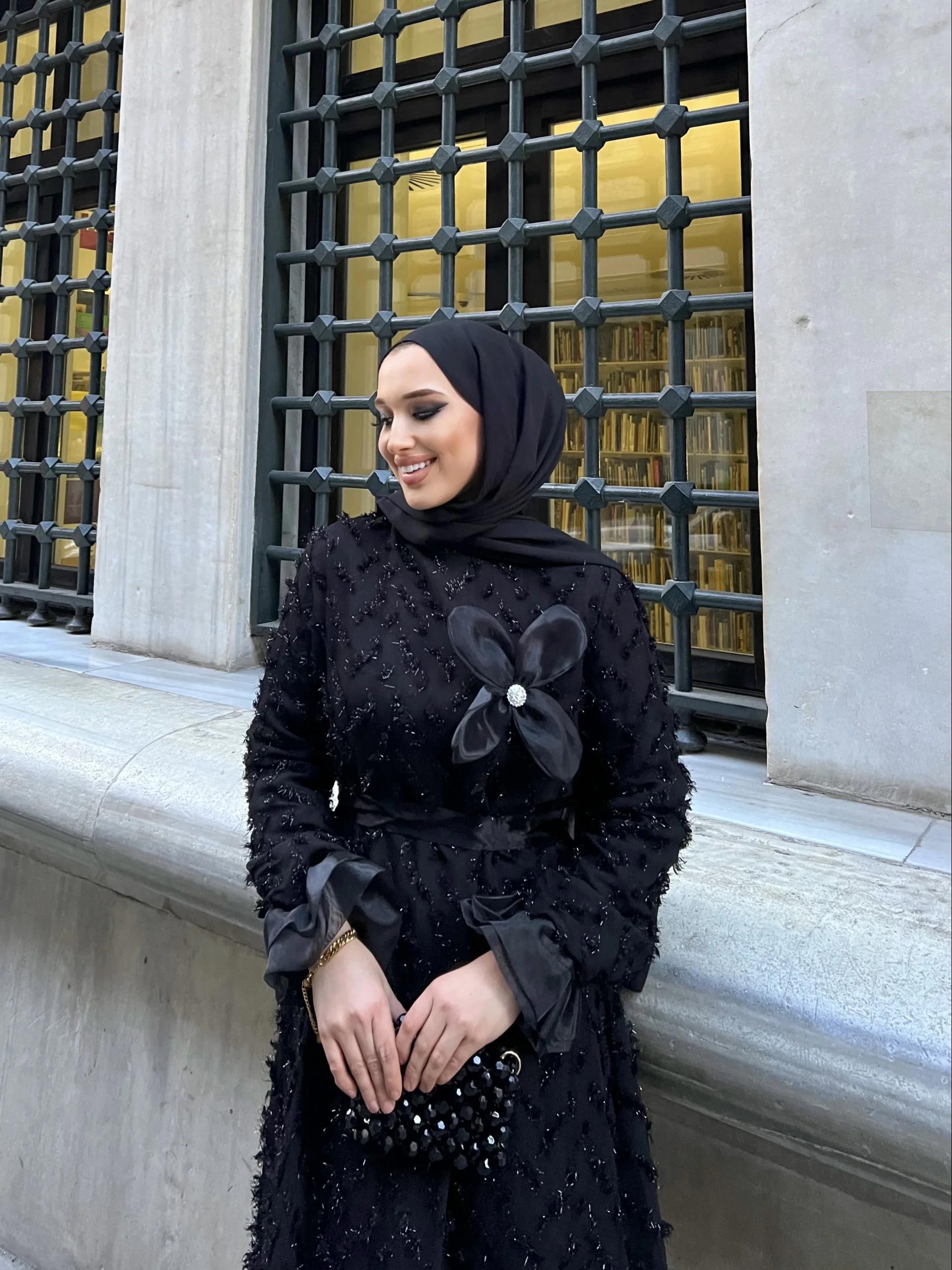 Hüma Elbise - Siyah