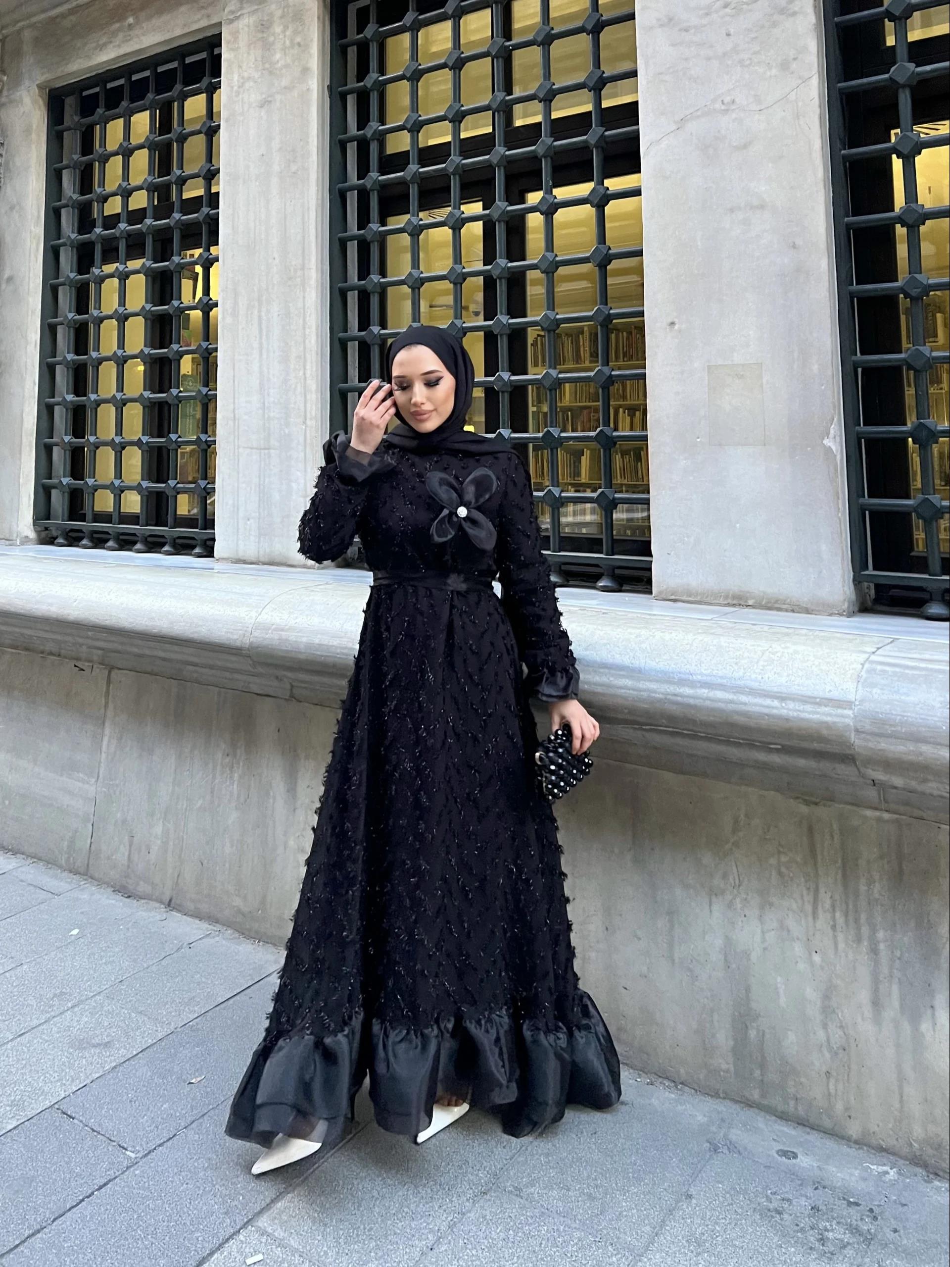 Hüma Elbise - Siyah