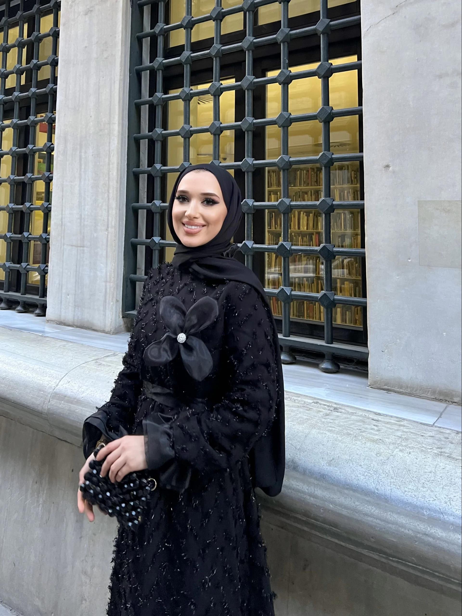 Hüma Elbise - Siyah