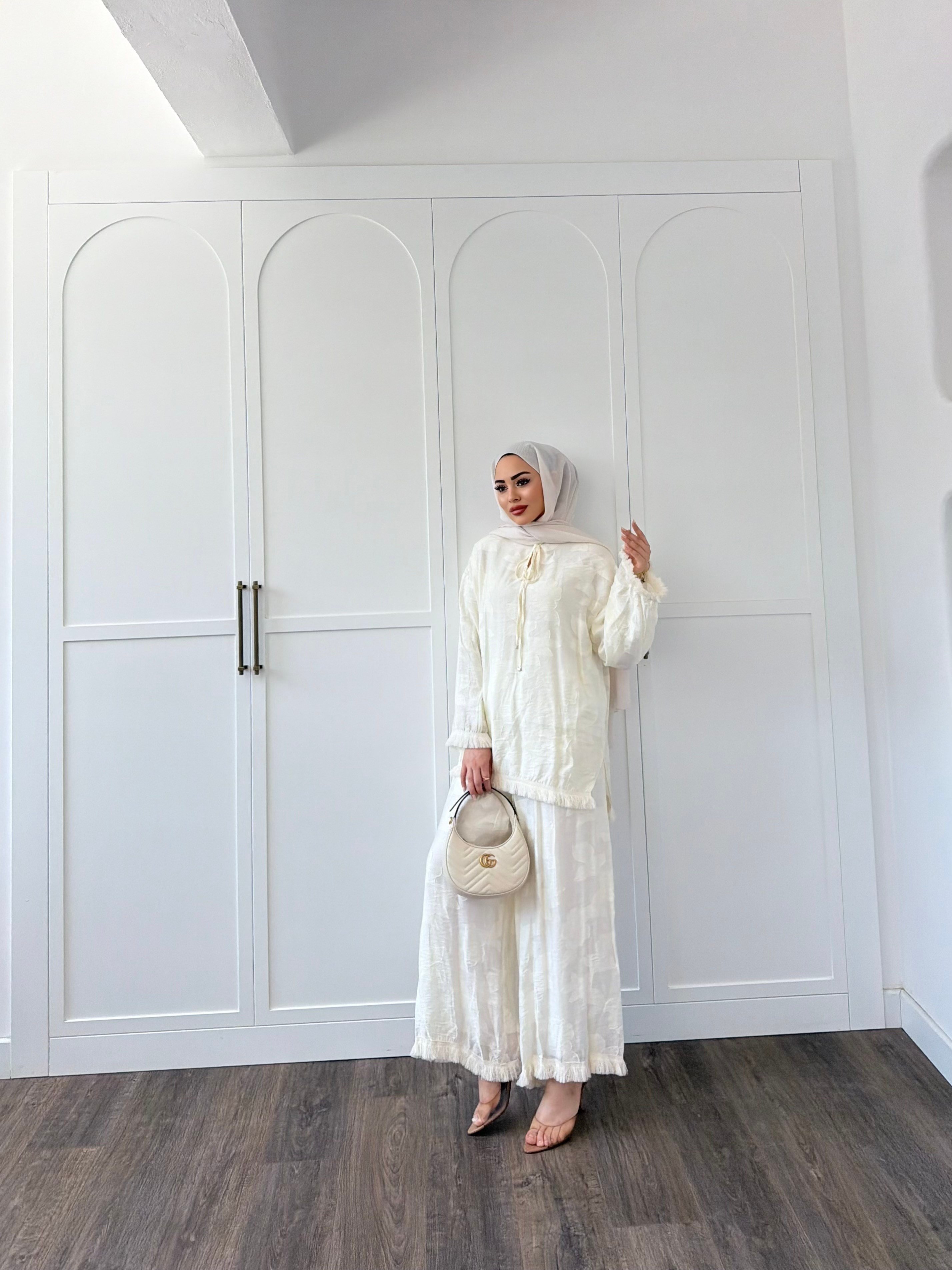 İzabel Takım - Krem
