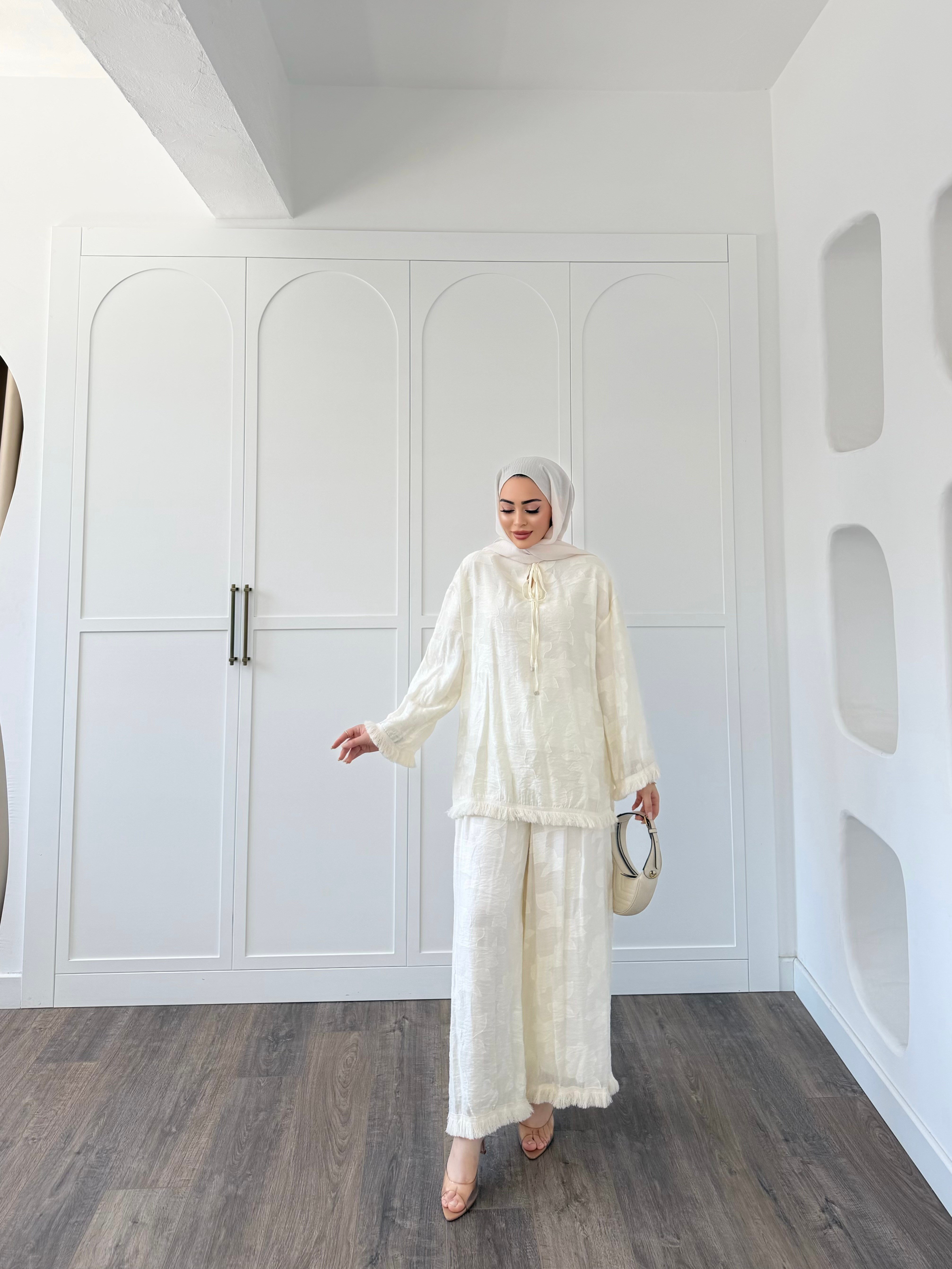 İzabel Takım - Krem