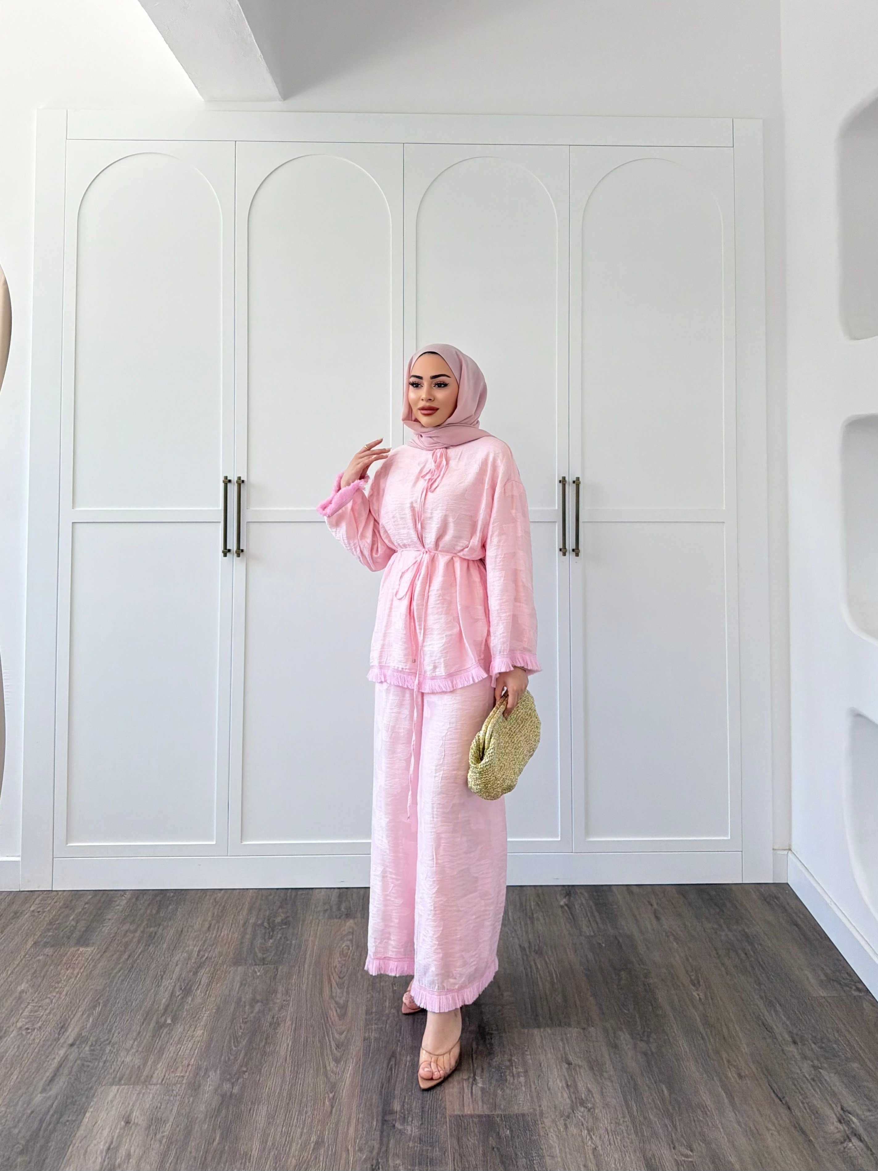 İzabel Takım - Pembe