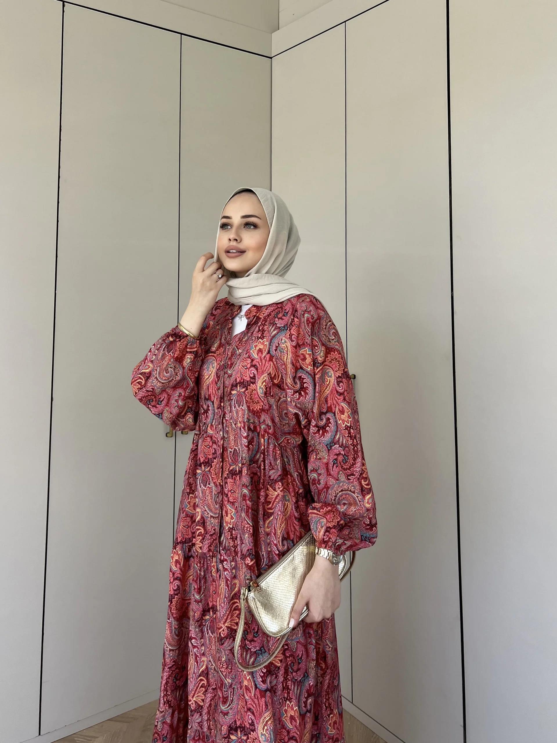 İzmir Etnik Elbise - Bordo