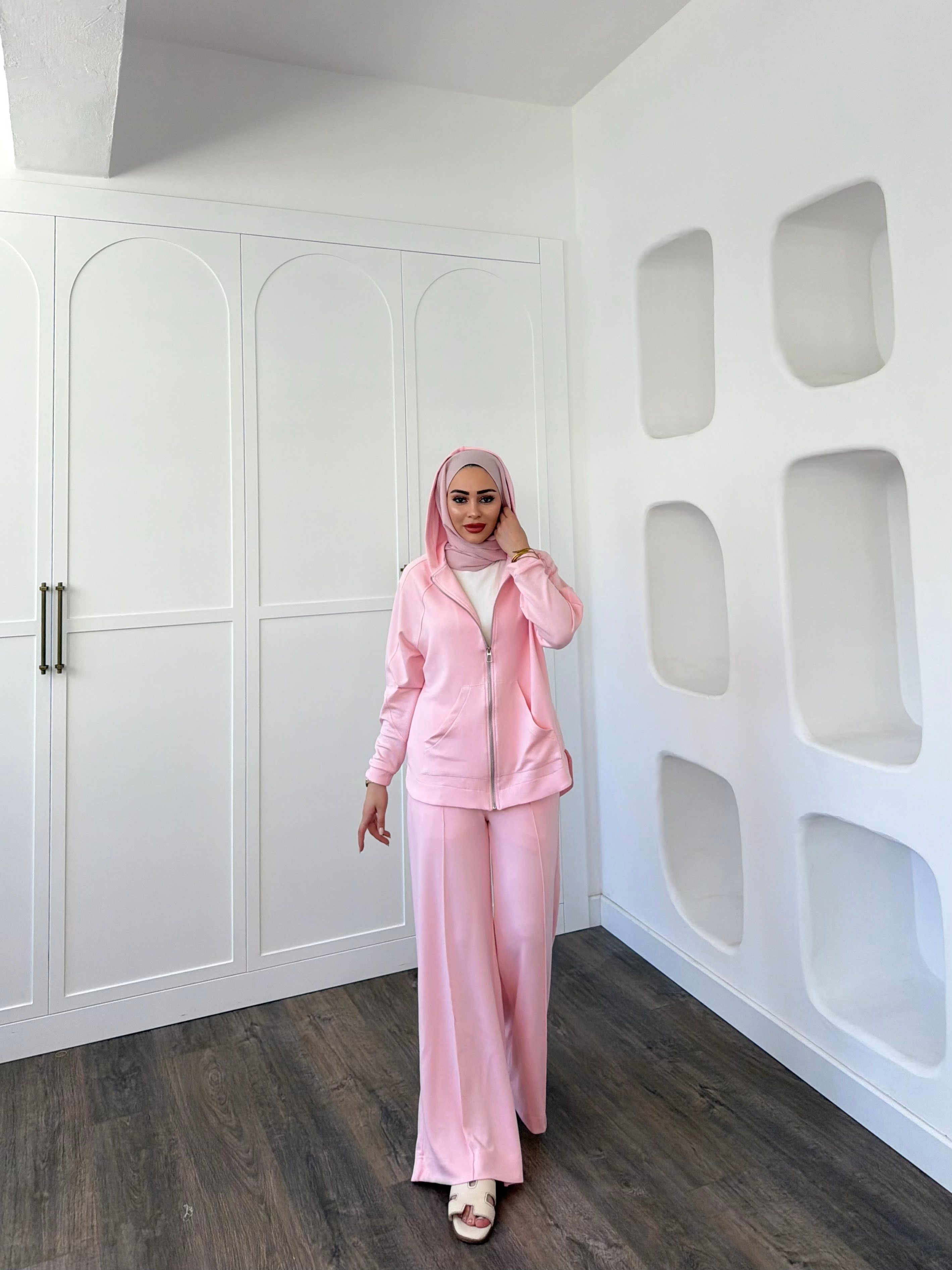 Kermen Eşofman Takım - Pembe