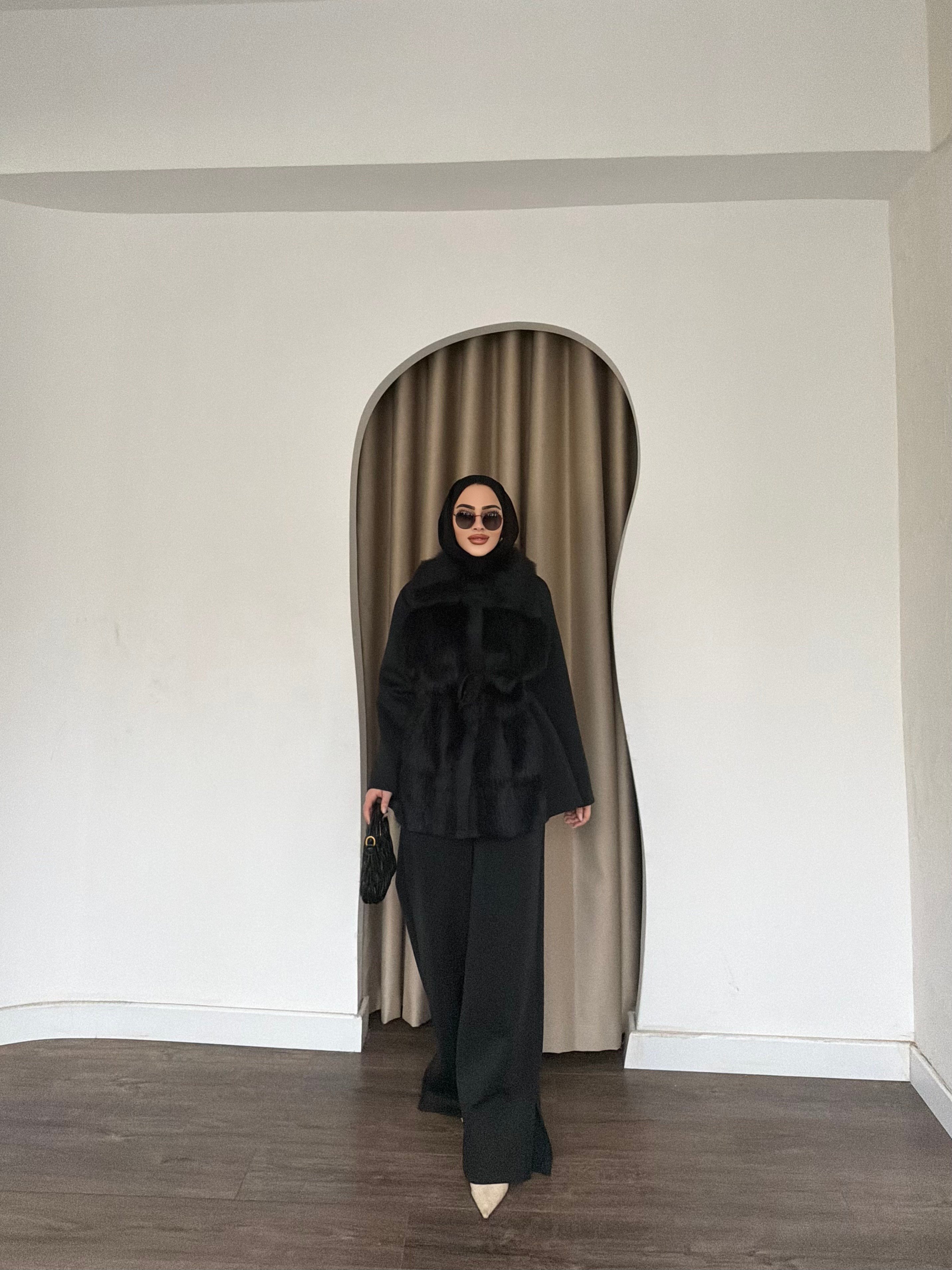Kumru Kükr Detay Takım - Siyah