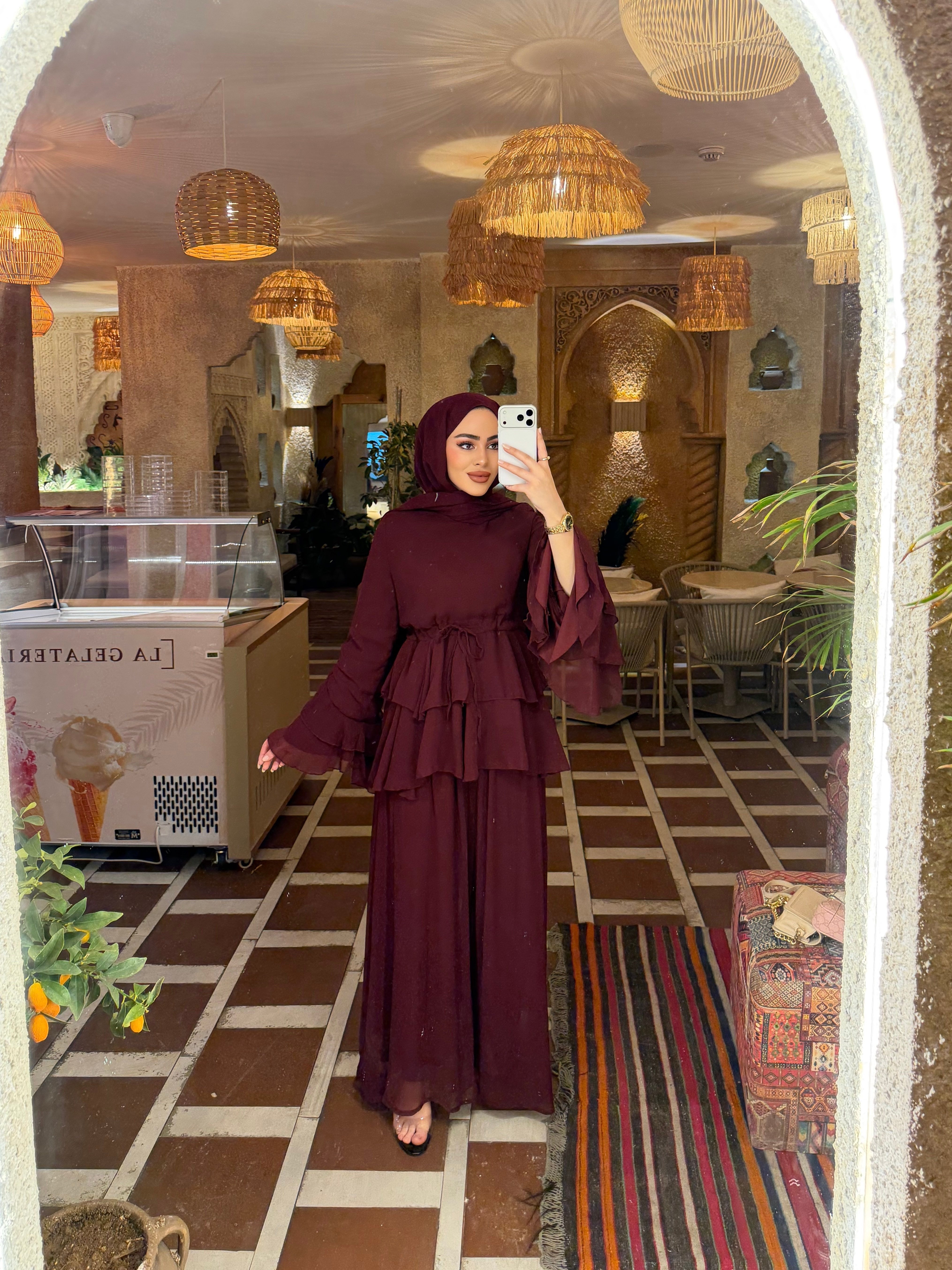 Lavanta Takım - Bordo