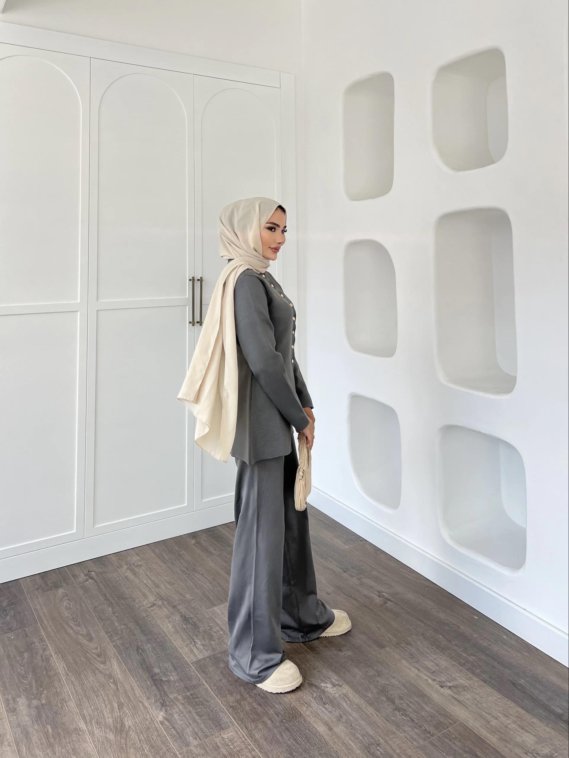 Lily Takım - Gri