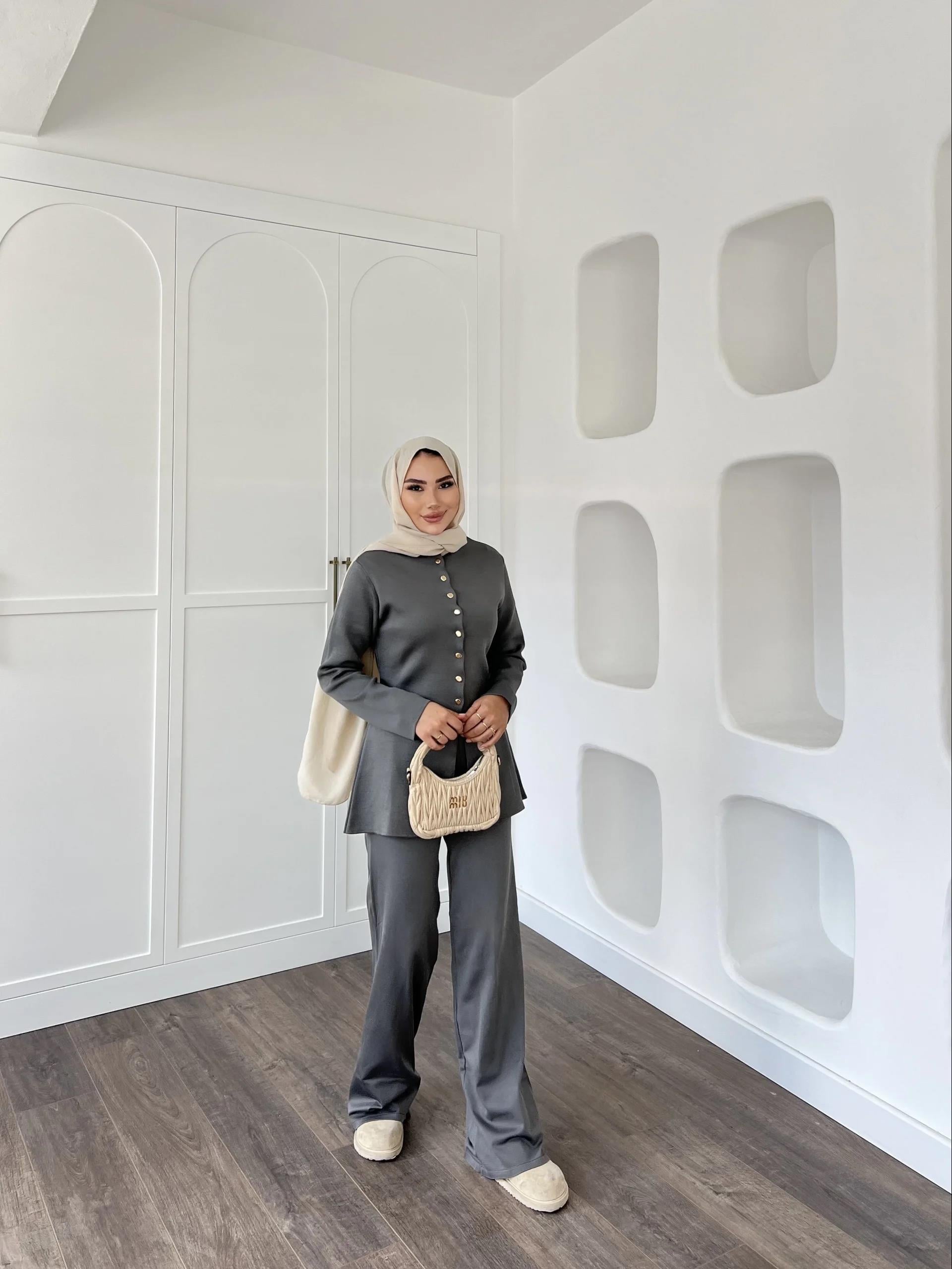 Lily Takım - Gri