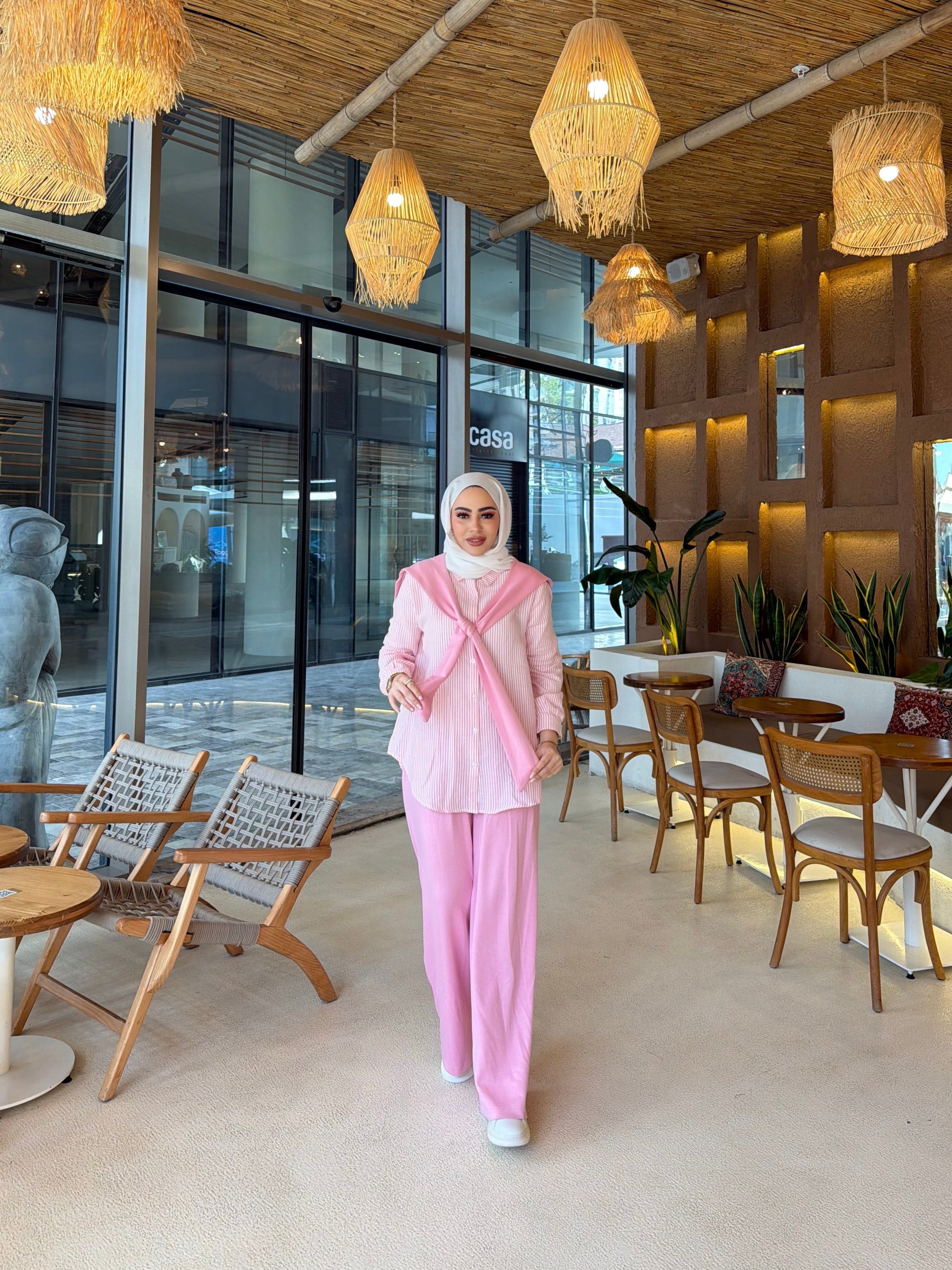 Lissa Gömlek Oysh Takım - Pembe (ÖN SİPARİŞ )