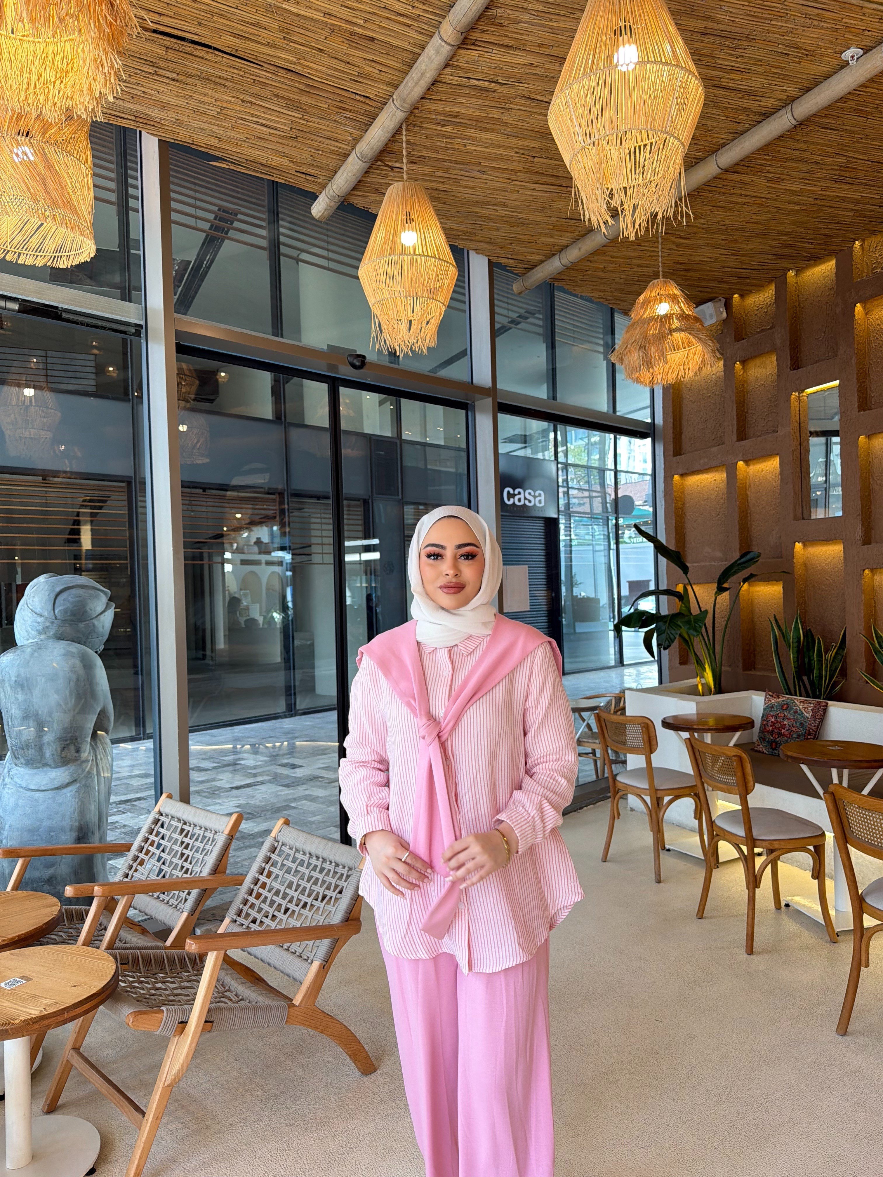 Lissa Gömlek Oysh Takım - Pembe (ÖN SİPARİŞ )