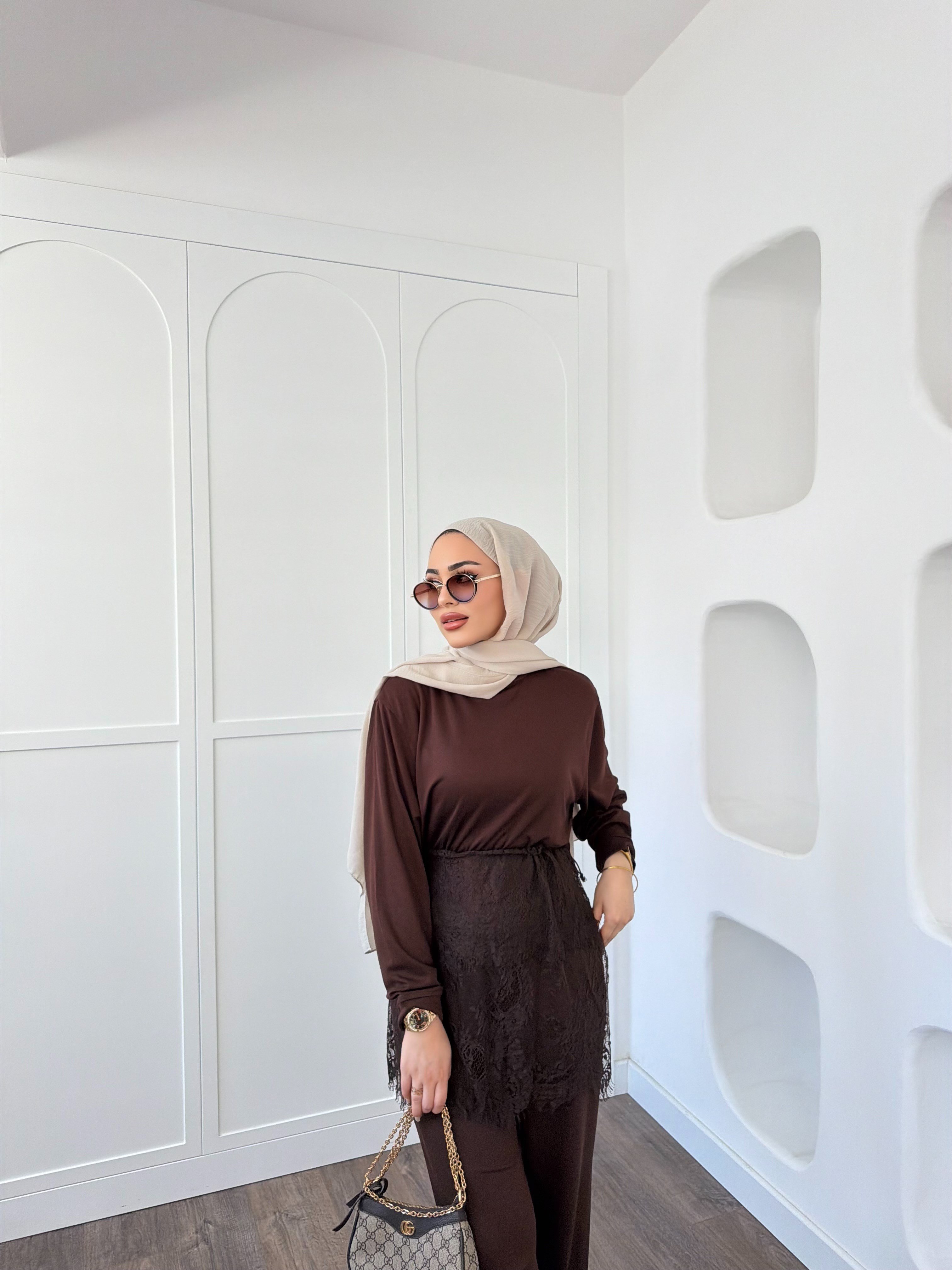 Lotus Oysh Takım - Kahve