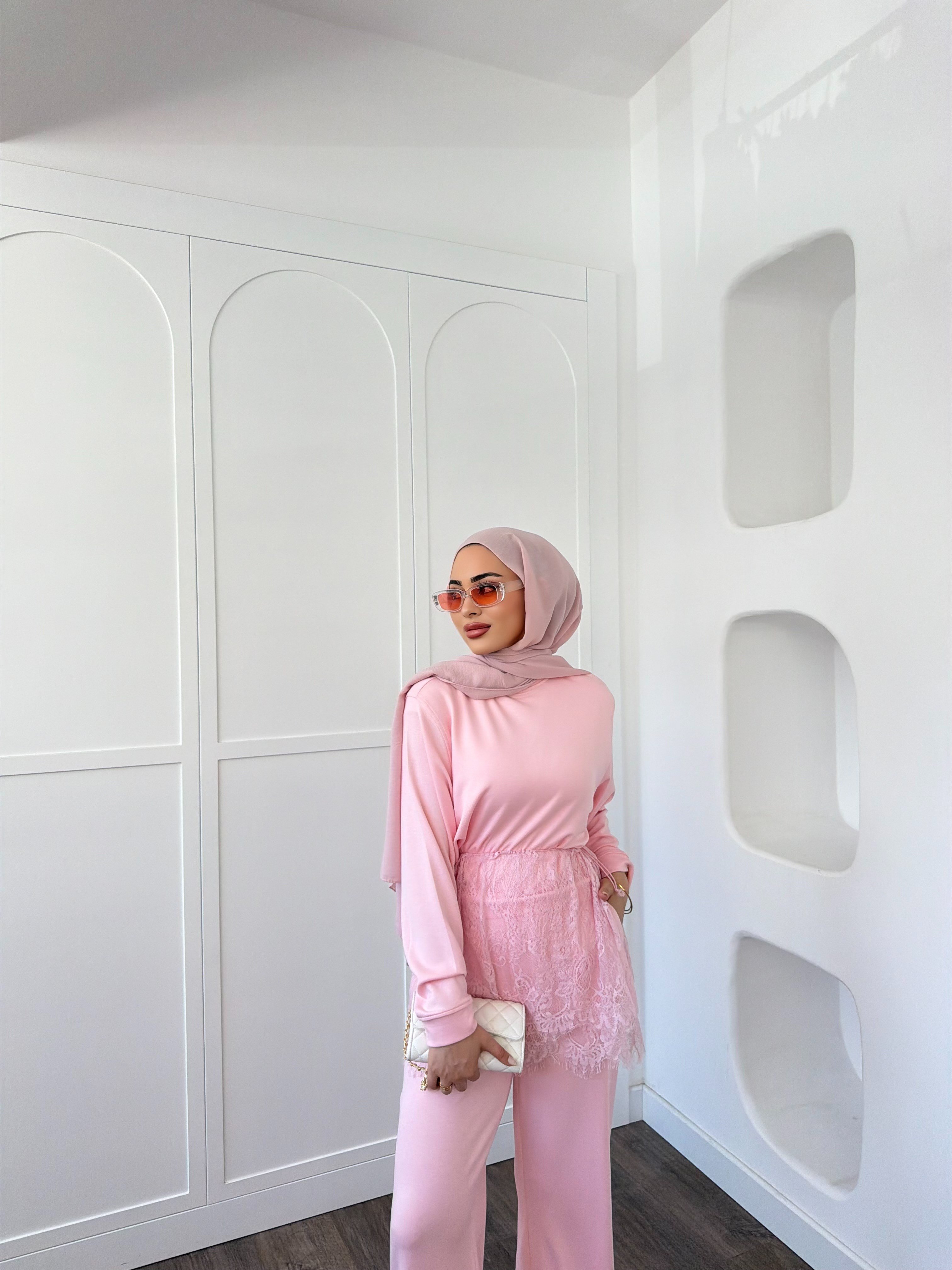 Lotus Oysh Takım - Pembe