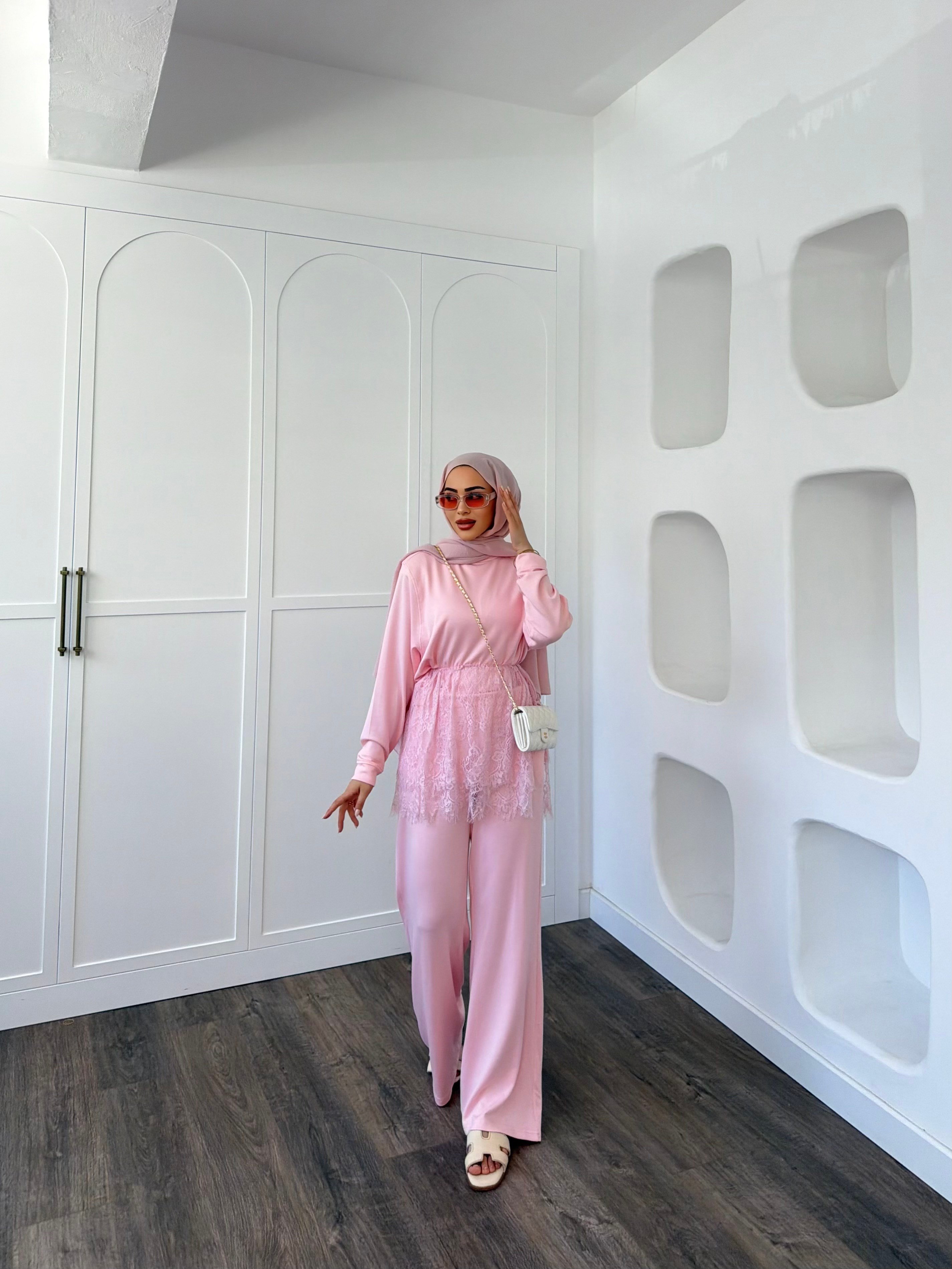 Lotus Oysh Takım - Pembe