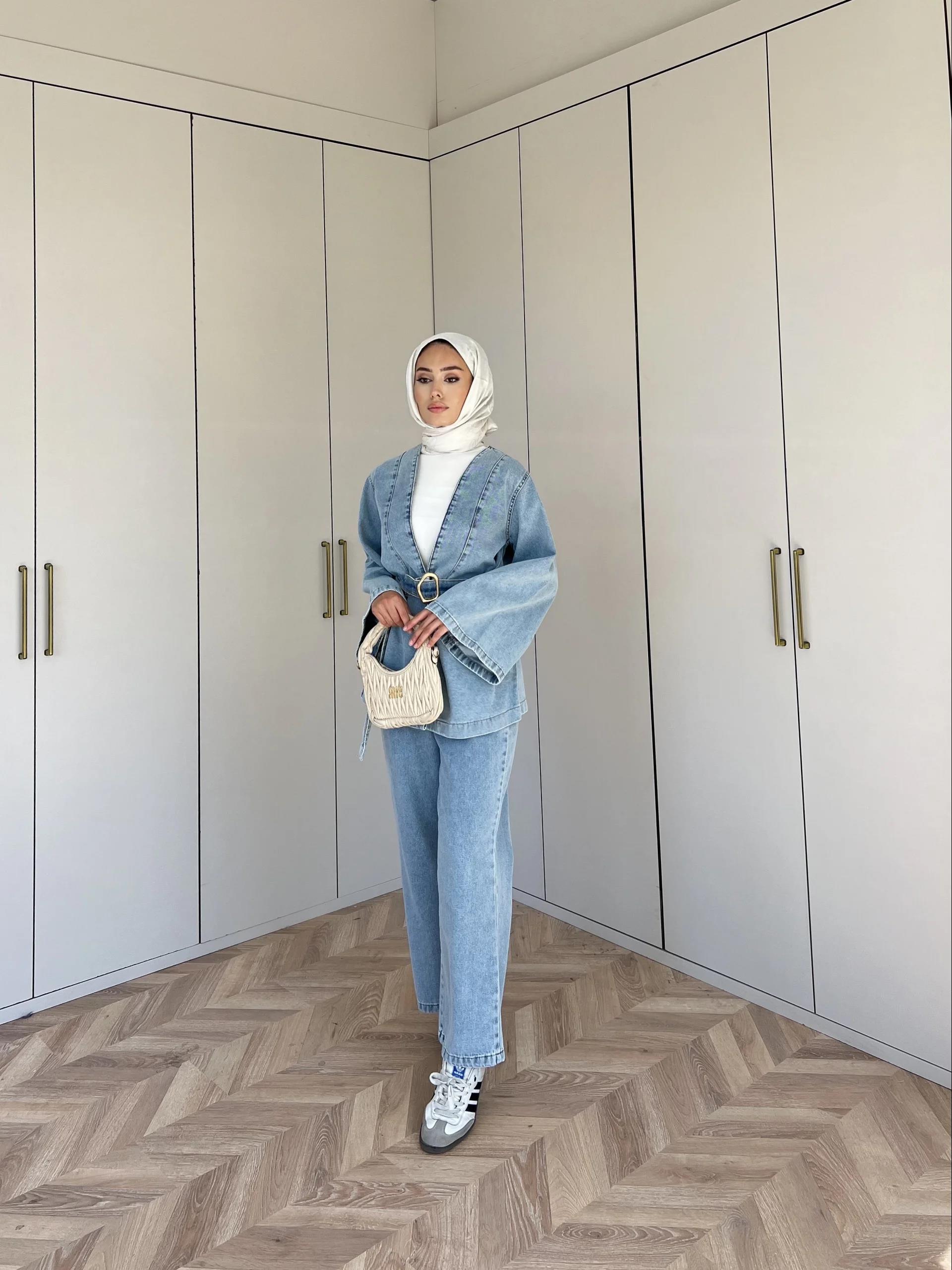 Makka Kot Takım - Acık Mavi