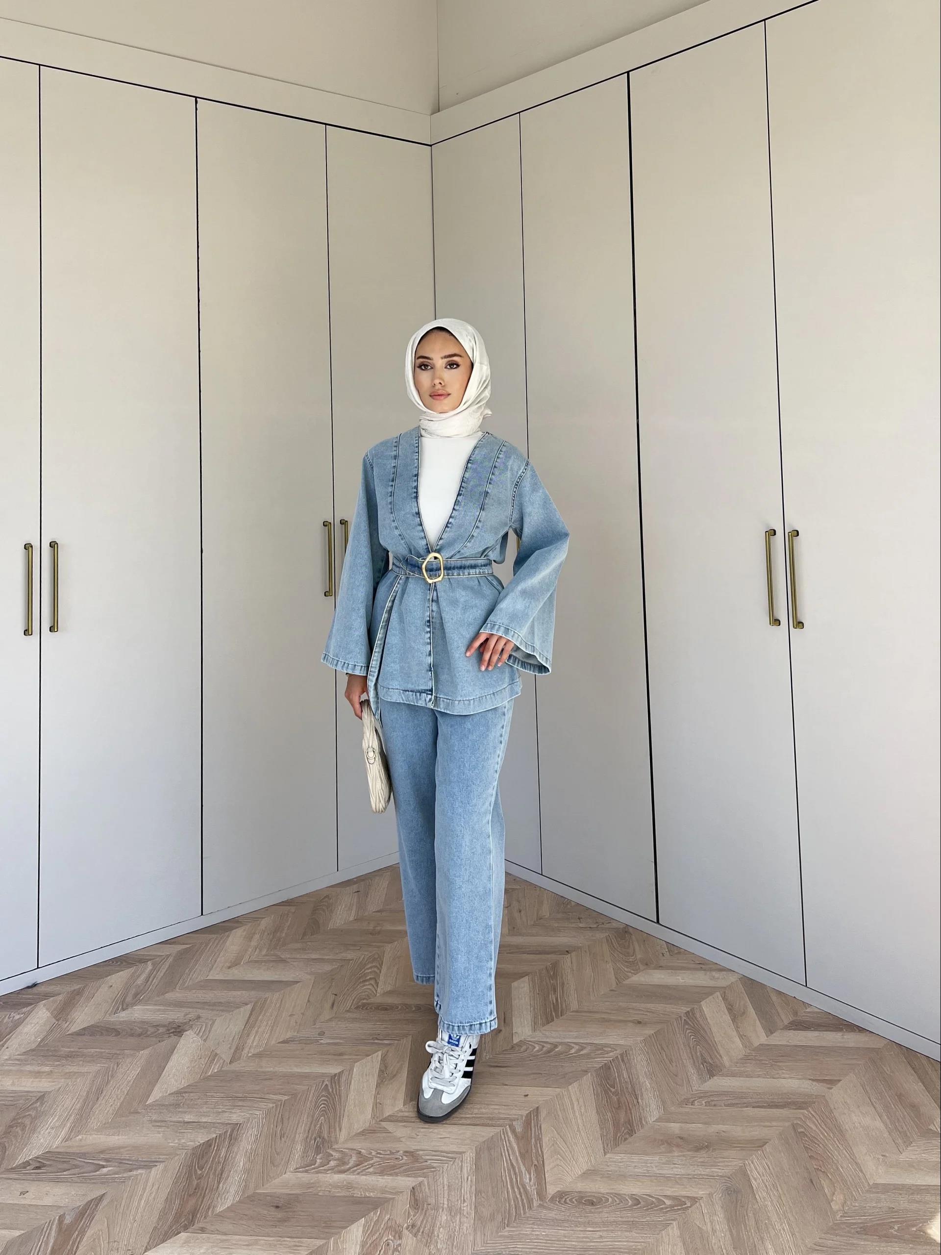 Makka Kot Takım - Acık Mavi