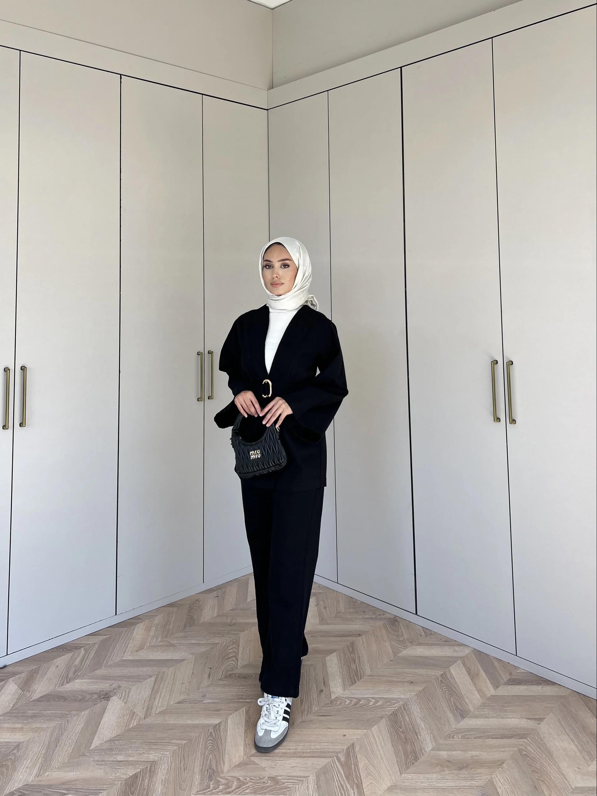Makka Kot Takım - Siyah
