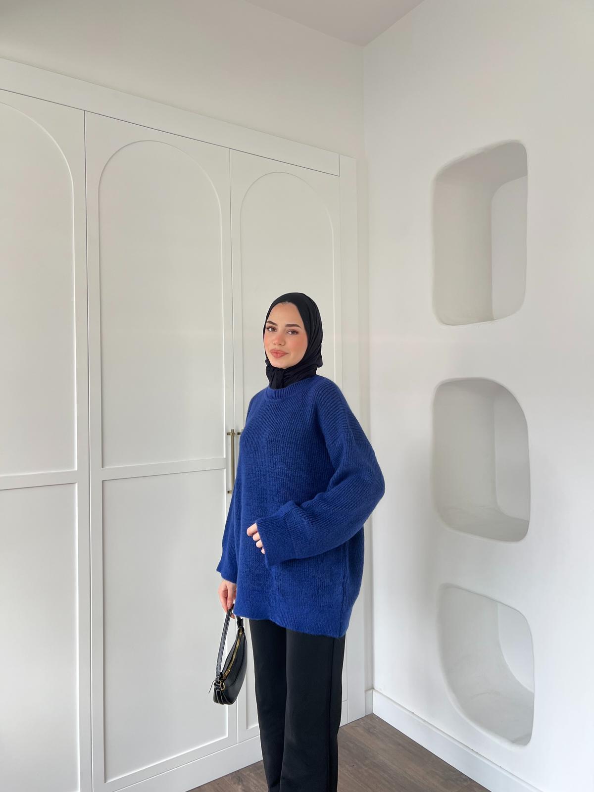 Maks Triko Kazak Mavi