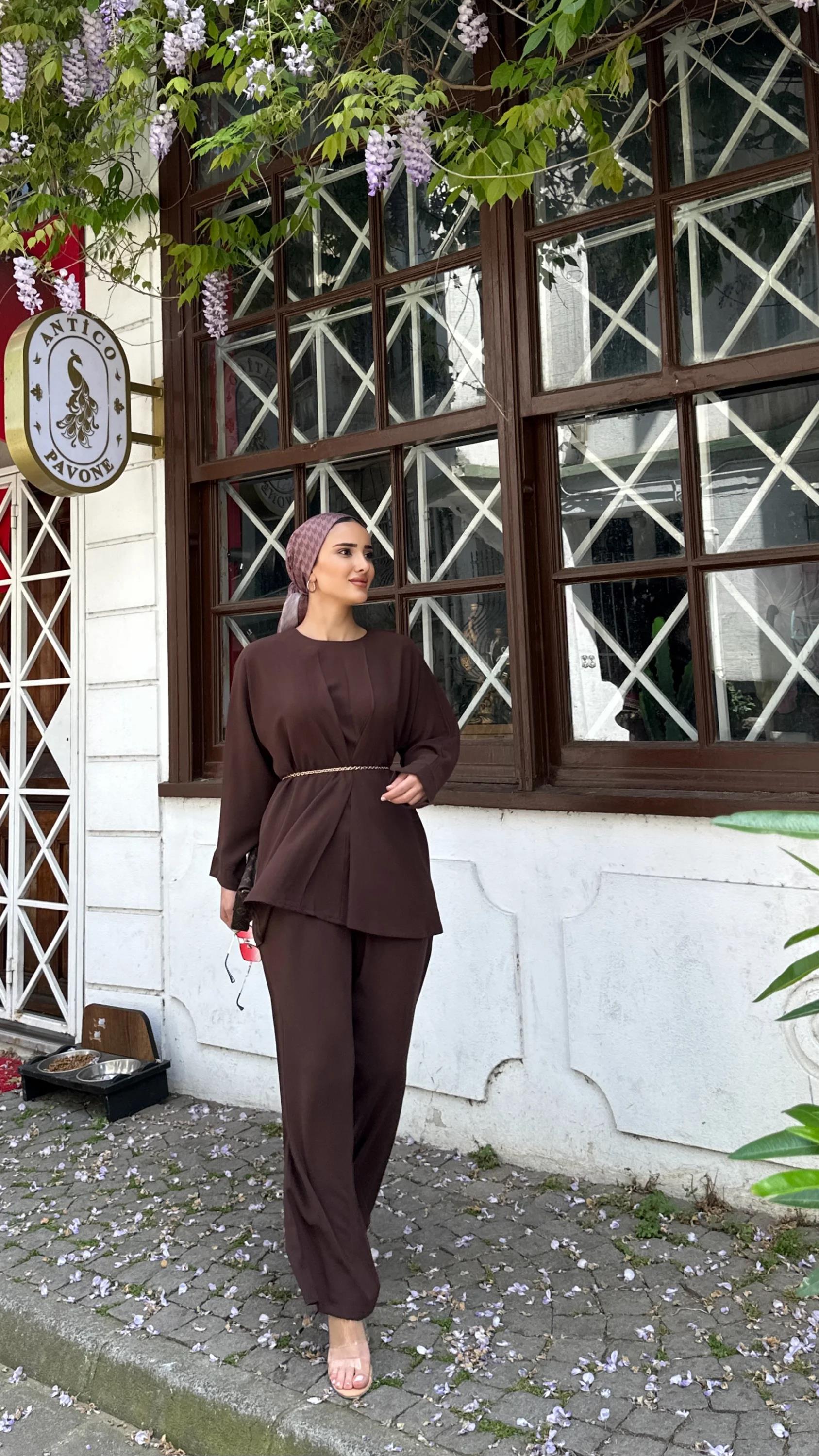 Mela Ön Pileli Takım Acı Kahve