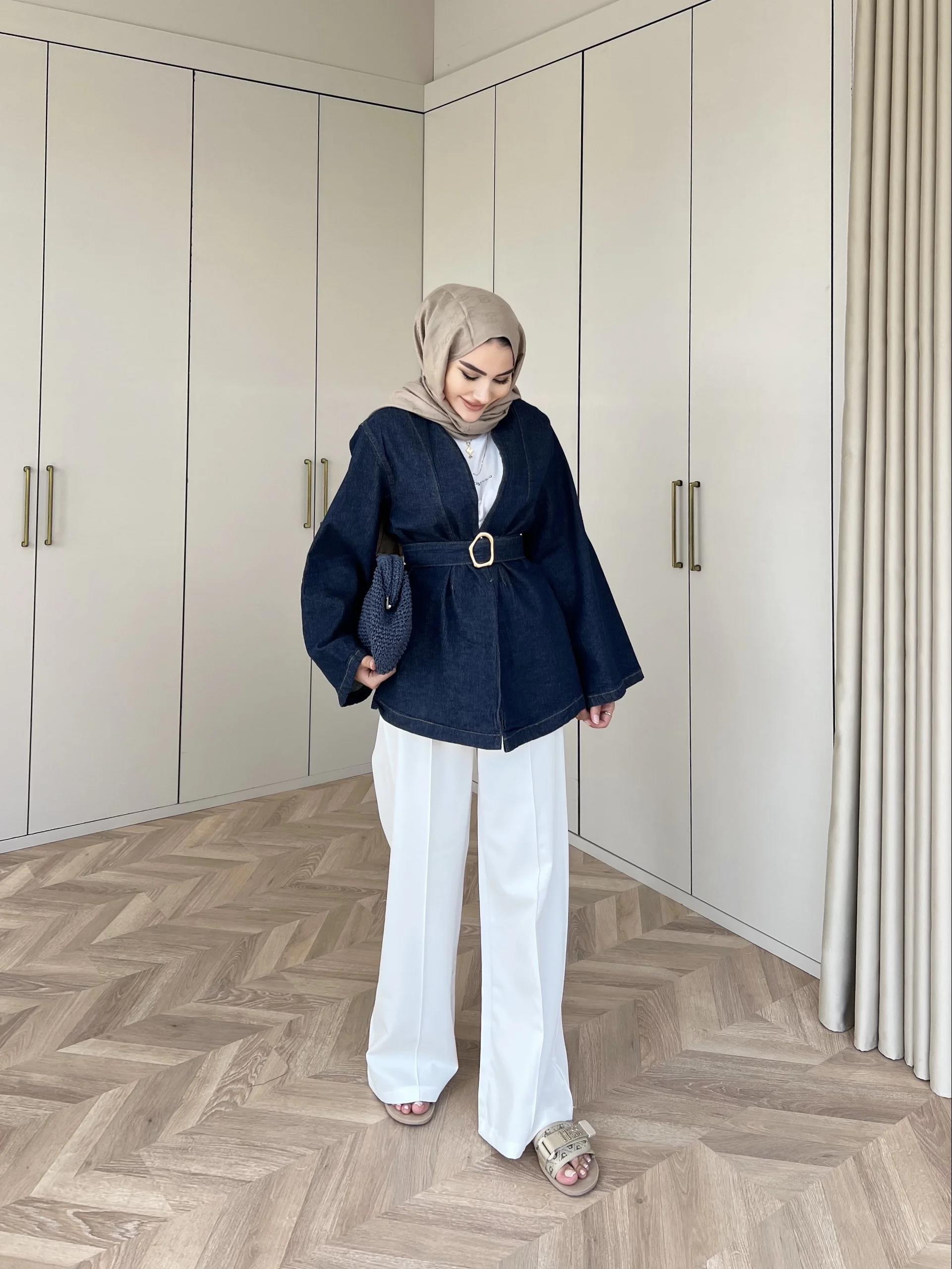 Meriç Kot Ceket -Mavi