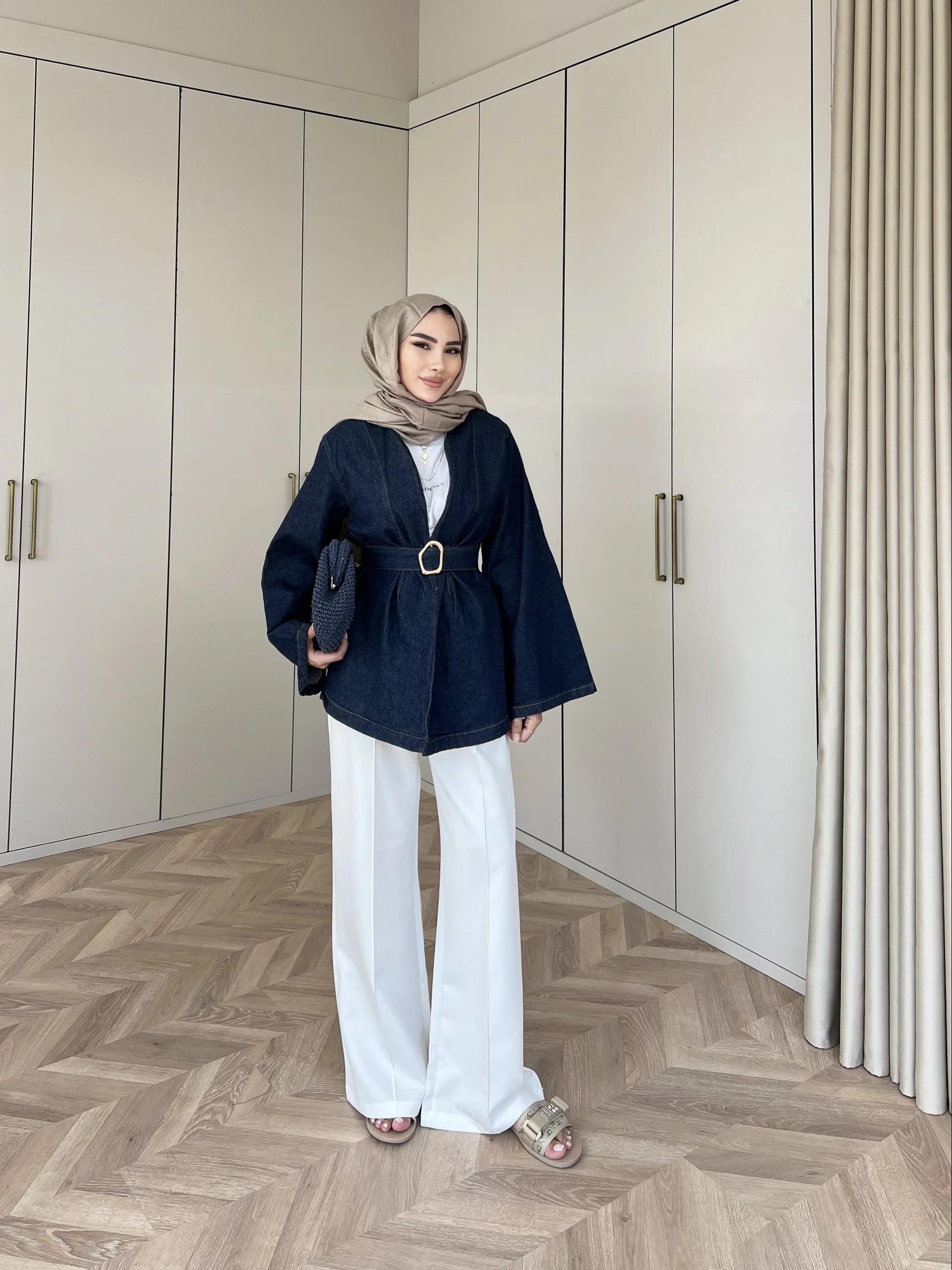 Meriç Kot Ceket -Mavi